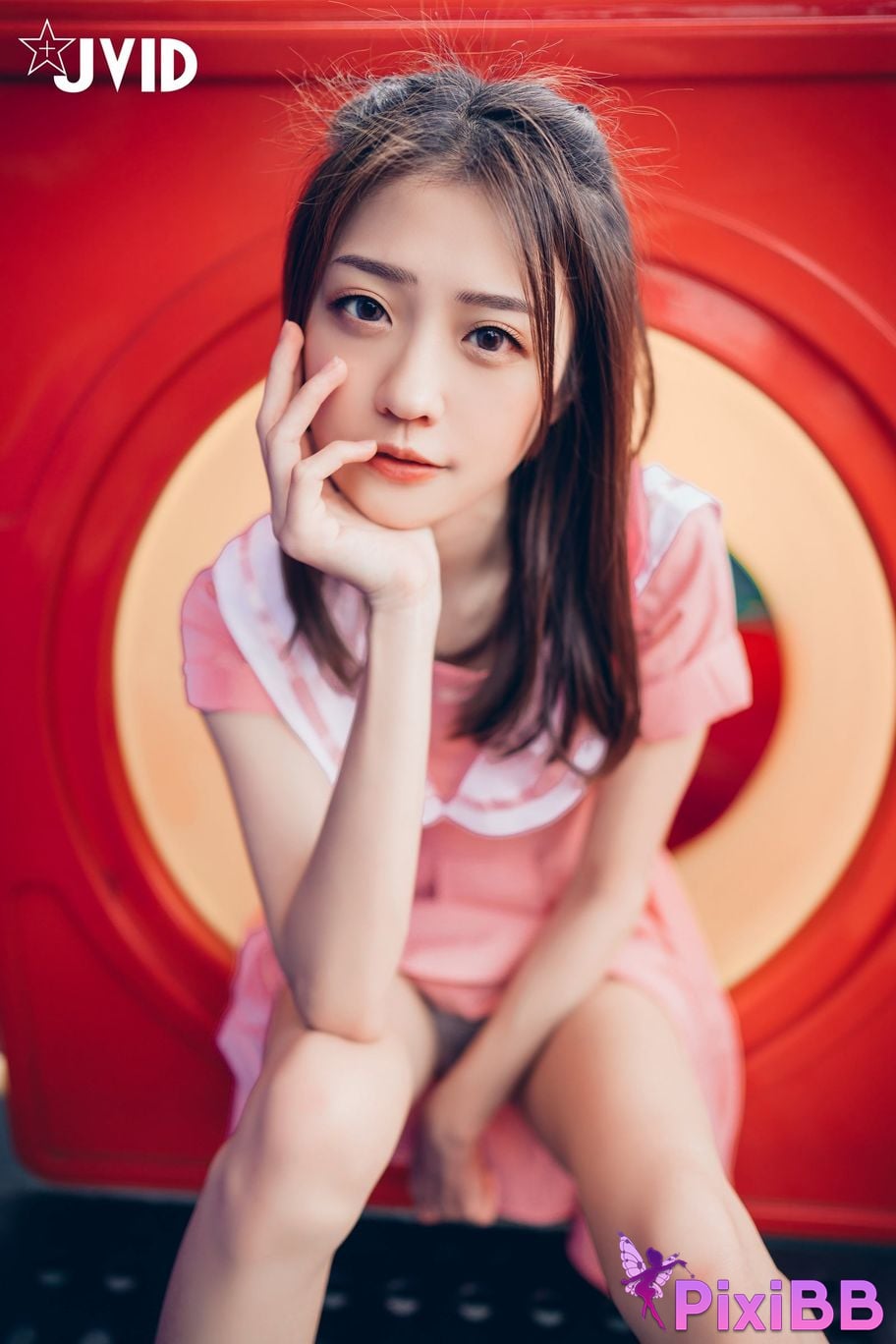 JVID Yanyan Angel little girls outdoor PixiBB.COM 029