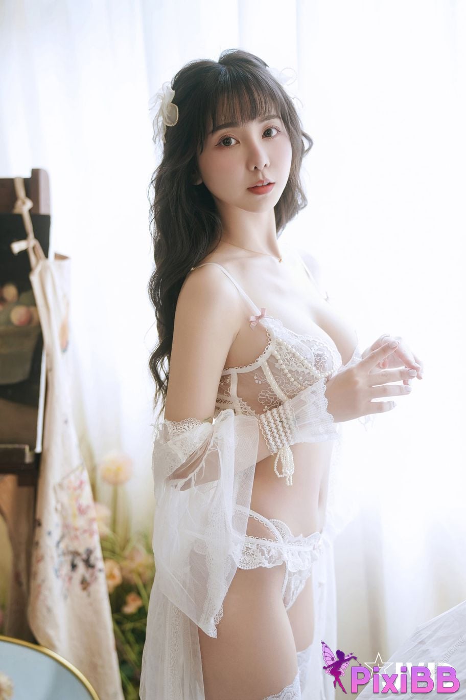 JVID yuetaini Tiny xin chi du deng chang Chu Chang Jin Guo Jie Kai Qing Yu Di Xian Tian Ran Mei Ru Hua Shen Xia Wa Ni Yi Qi Chan Mian PixiBB.COM 001