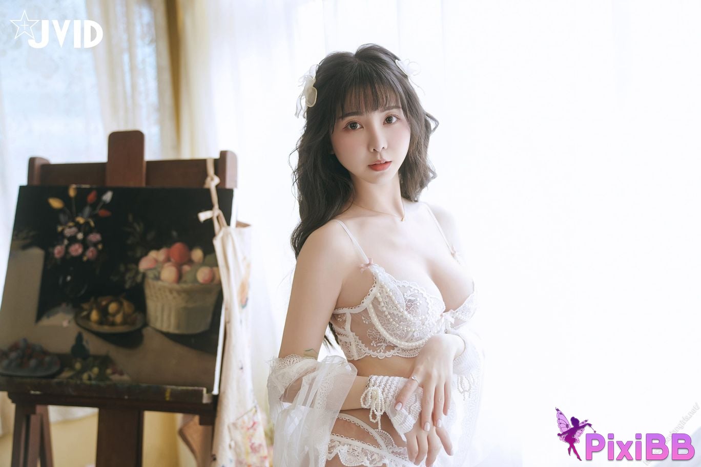 JVID yuetaini Tiny xin chi du deng chang Chu Chang Jin Guo Jie Kai Qing Yu Di Xian Tian Ran Mei Ru Hua Shen Xia Wa Ni Yi Qi Chan Mian PixiBB.COM 002