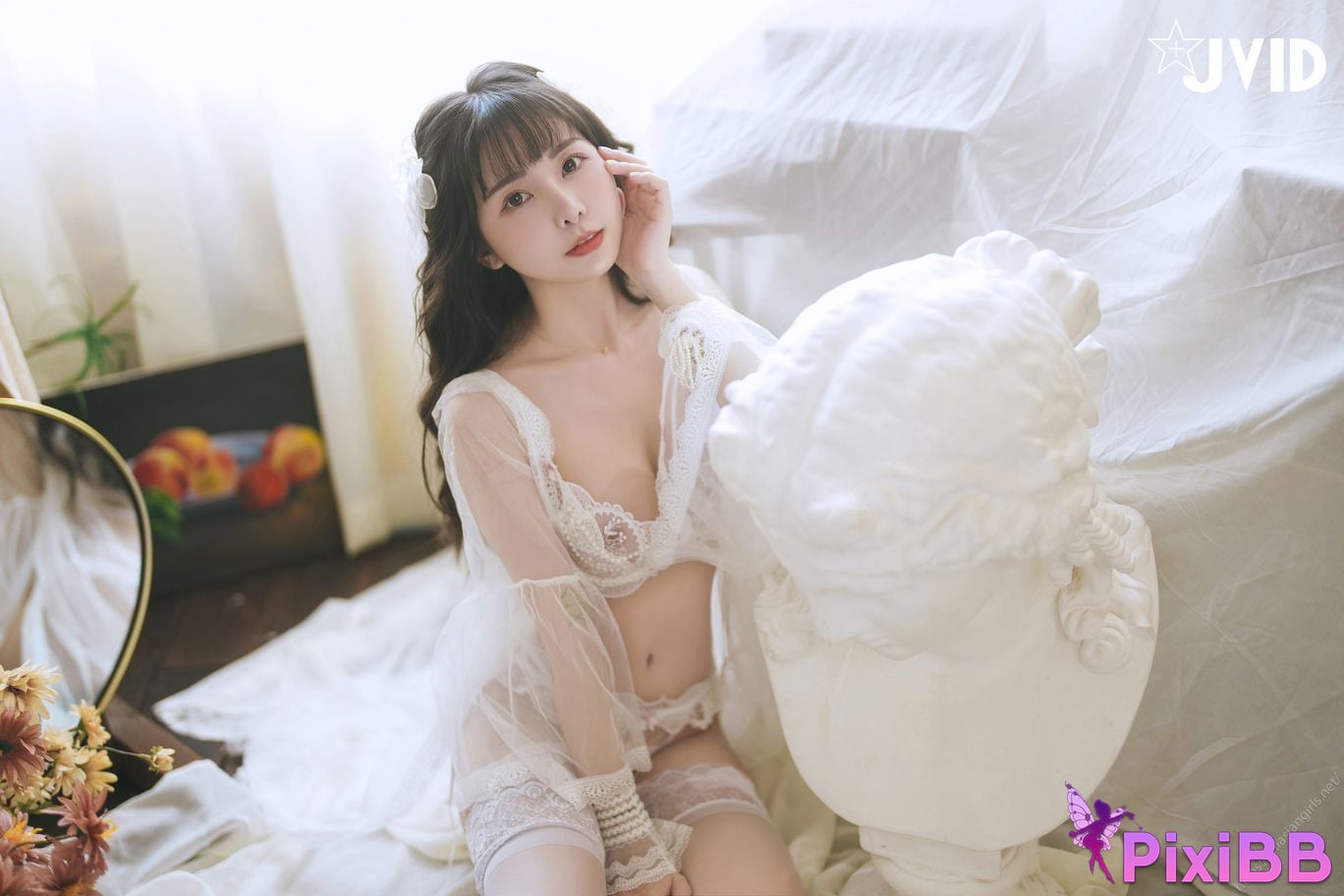 JVID yuetaini Tiny xin chi du deng chang Chu Chang Jin Guo Jie Kai Qing Yu Di Xian Tian Ran Mei Ru Hua Shen Xia Wa Ni Yi Qi Chan Mian PixiBB.COM 012