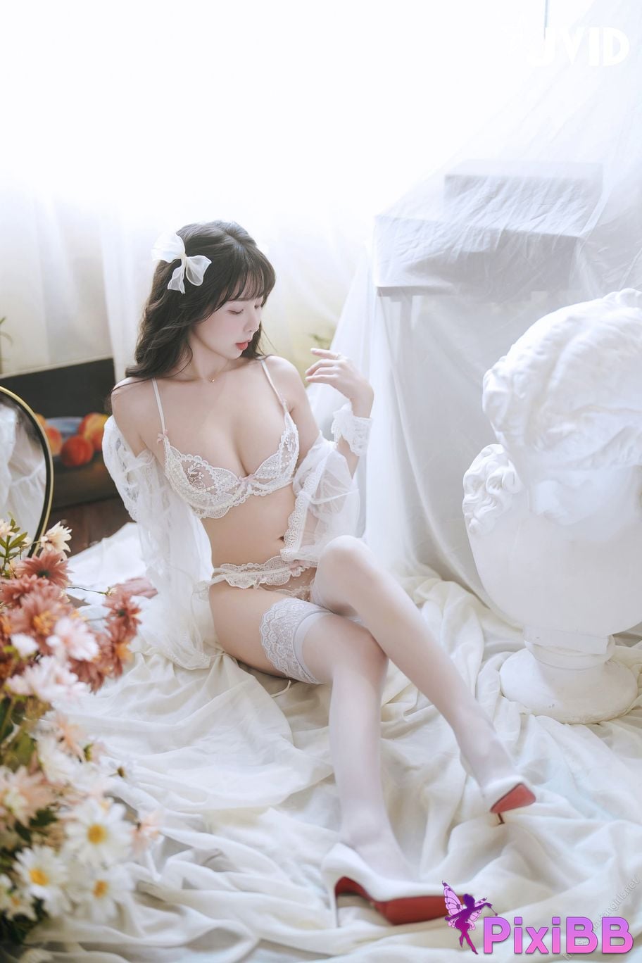 JVID yuetaini Tiny xin chi du deng chang Chu Chang Jin Guo Jie Kai Qing Yu Di Xian Tian Ran Mei Ru Hua Shen Xia Wa Ni Yi Qi Chan Mian PixiBB.COM 019