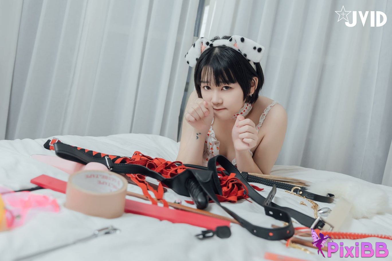 JVID Tiny x Qiao an SM PixiBB.COM 008