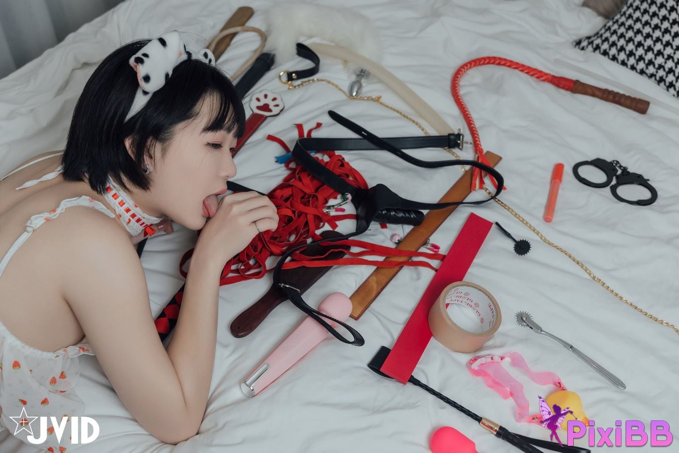 JVID Tiny x Qiao an SM PixiBB.COM 012