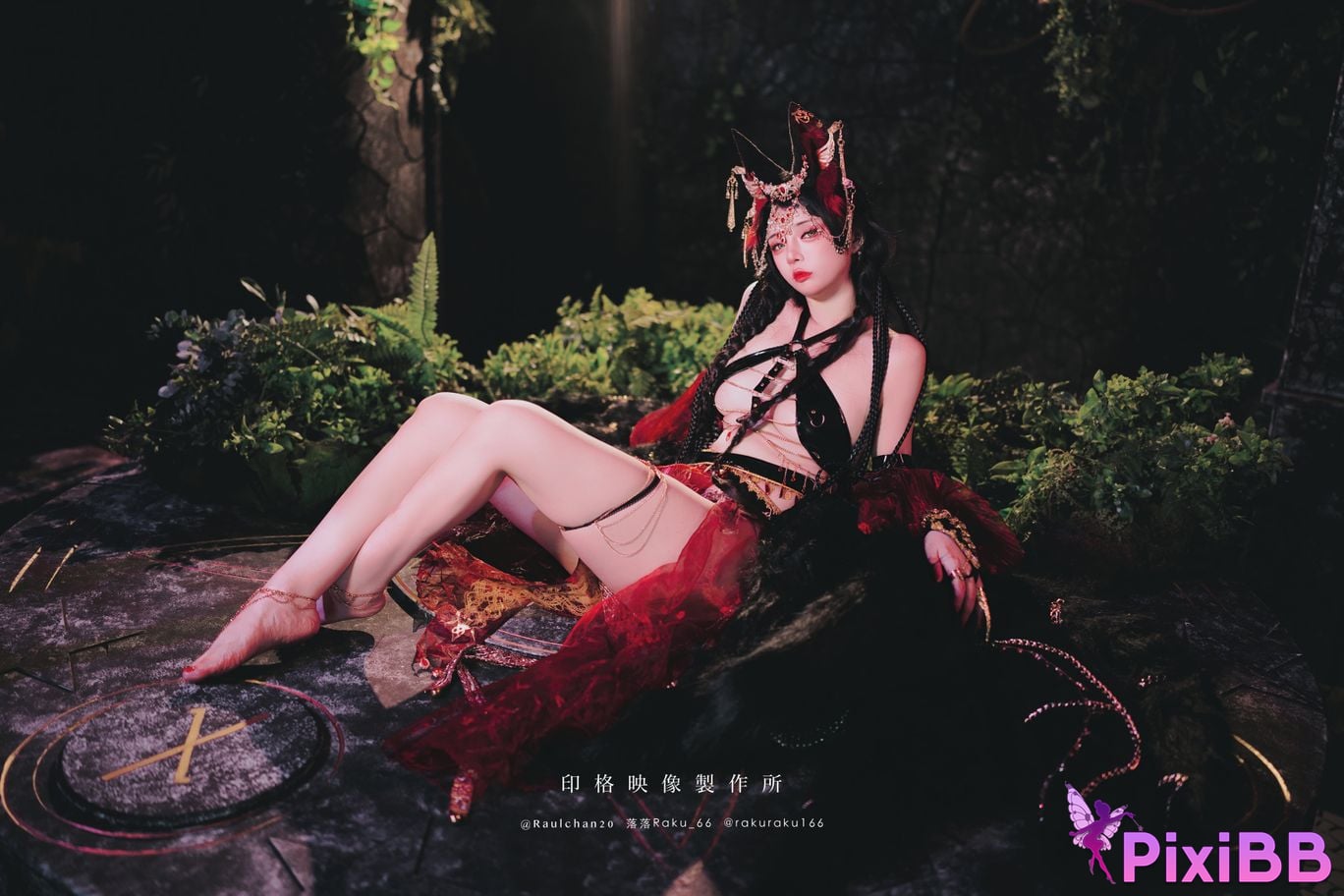 Cosplay Luoluo Raku Xiao An Shen Le PixiBB.COM 005