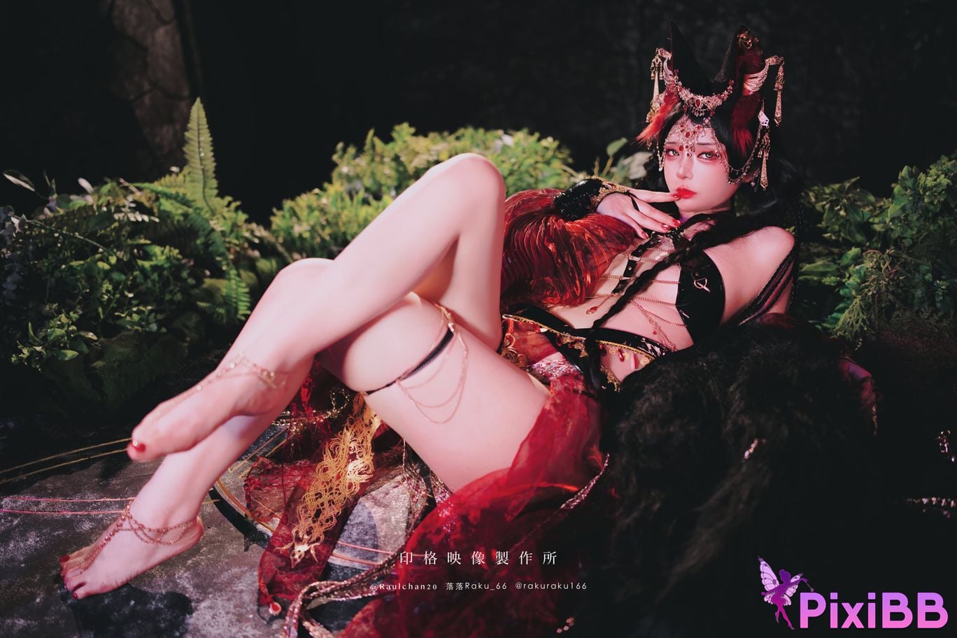 Cosplay Luoluo Raku Xiao An Shen Le PixiBB.COM 006