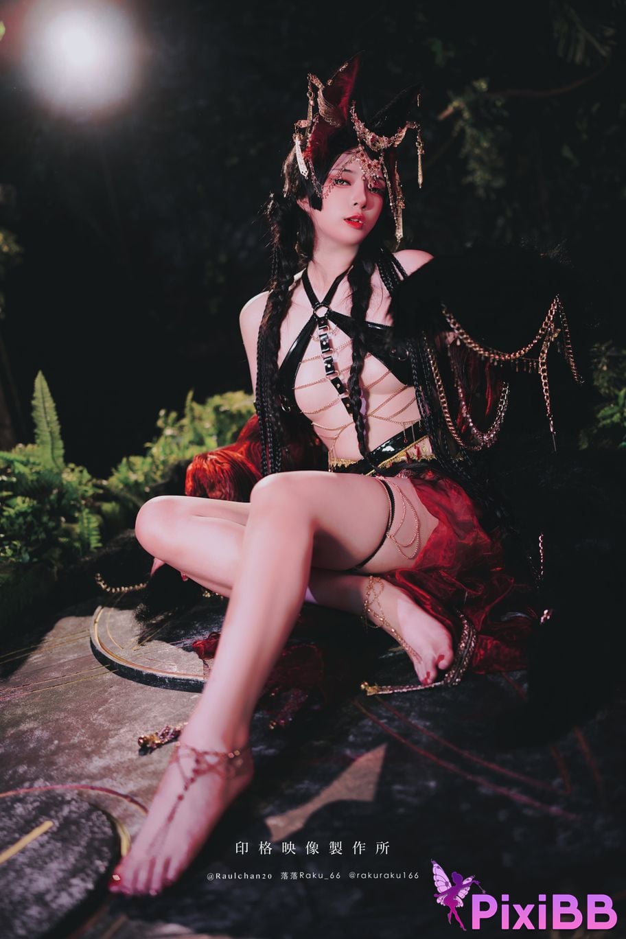 Cosplay Luoluo Raku Xiao An Shen Le PixiBB.COM 007