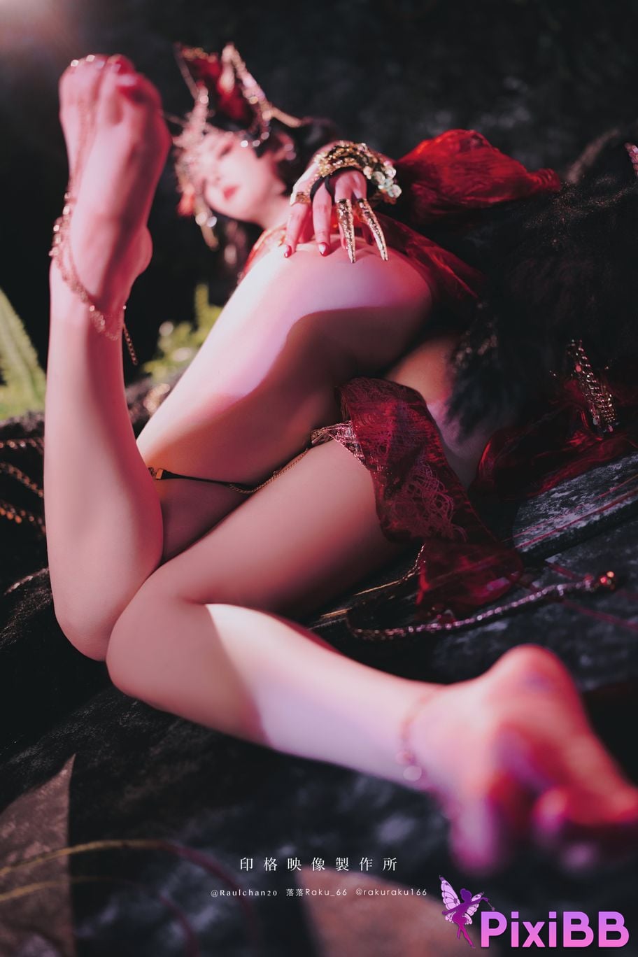 Cosplay Luoluo Raku Xiao An Shen Le PixiBB.COM 010