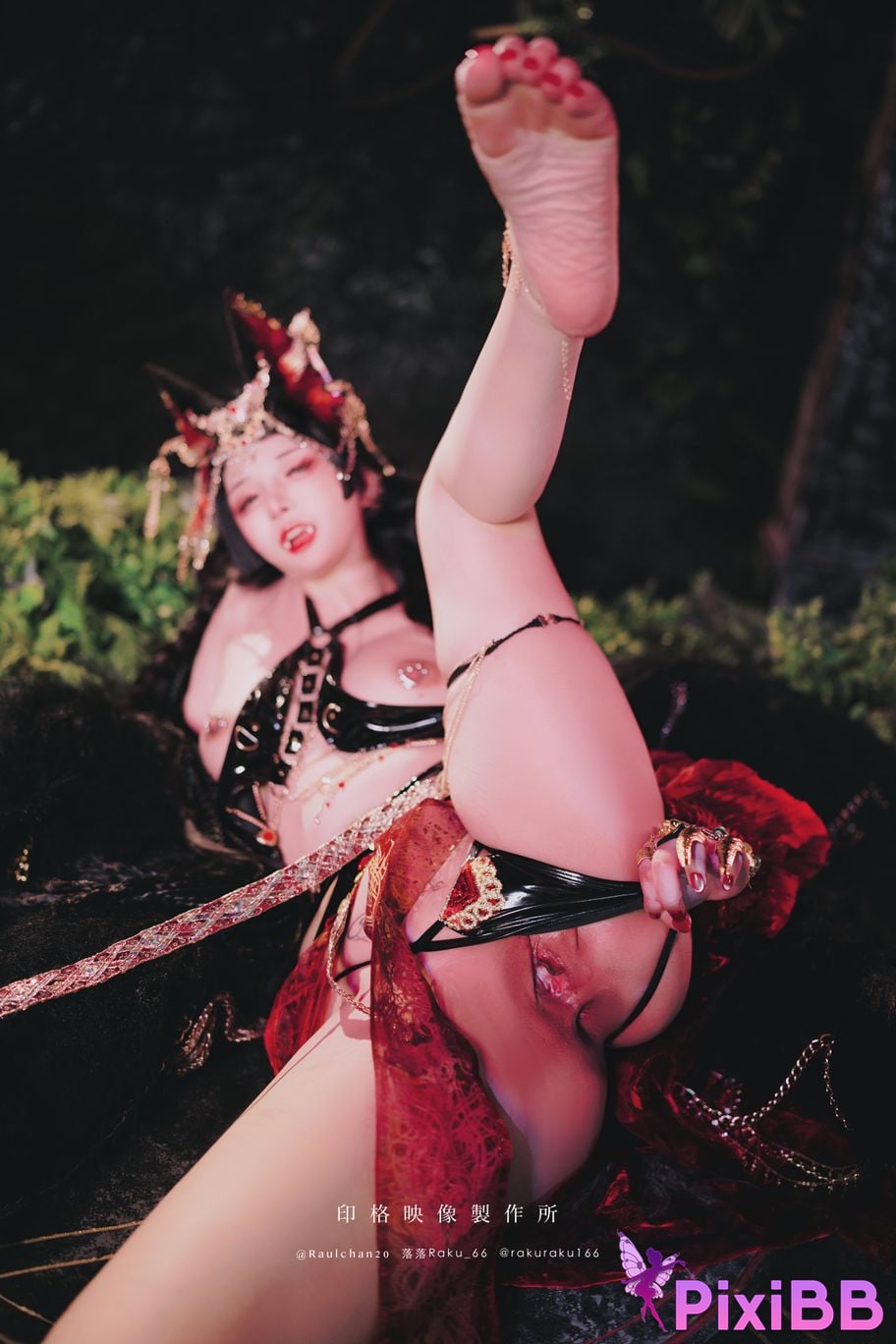 Cosplay Luoluo Raku Xiao An Shen Le PixiBB.COM 011