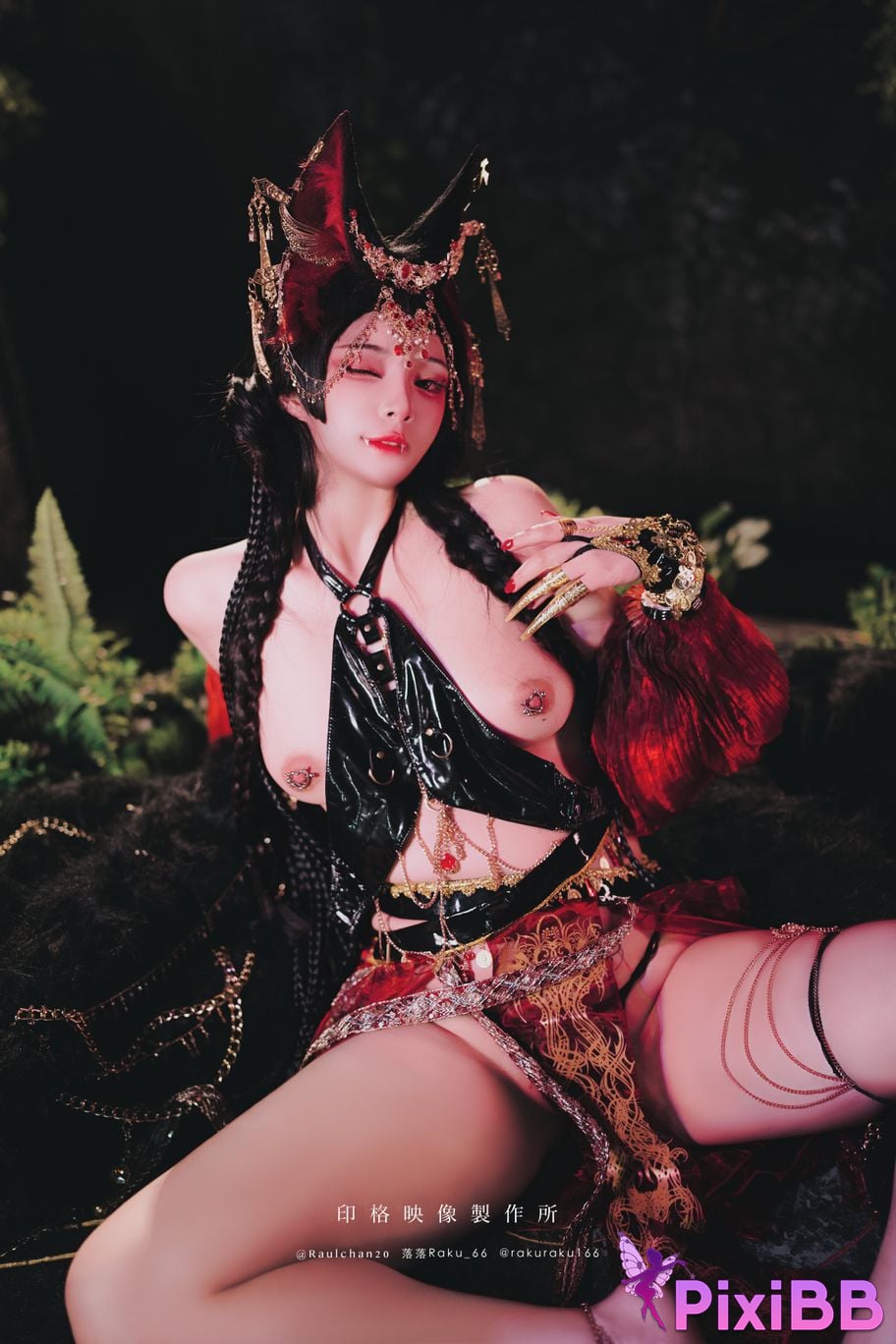 Cosplay Luoluo Raku Xiao An Shen Le PixiBB.COM 015