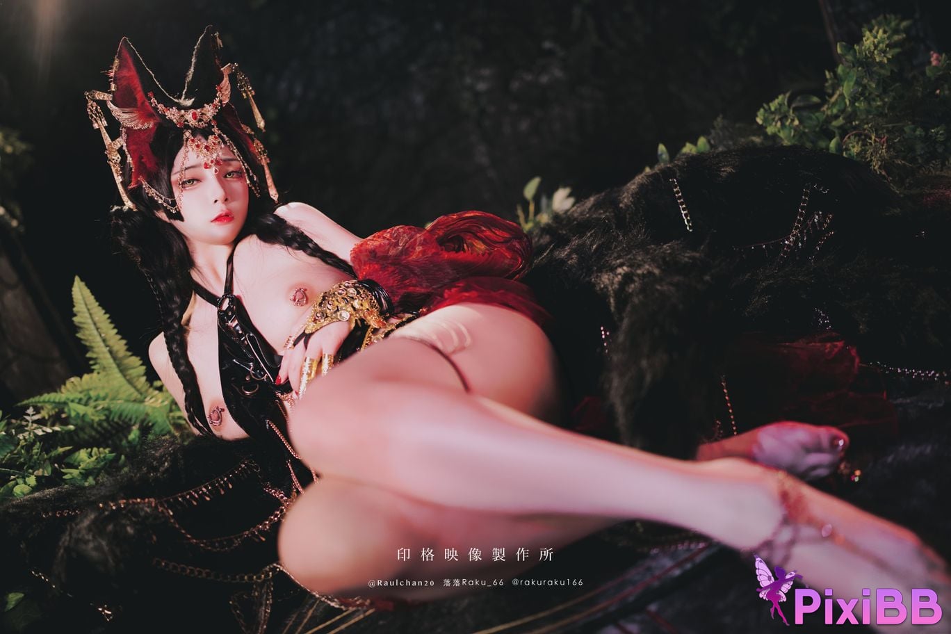 Cosplay Luoluo Raku Xiao An Shen Le PixiBB.COM 016