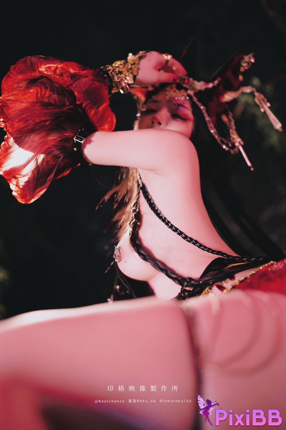 Cosplay Luoluo Raku Xiao An Shen Le PixiBB.COM 017