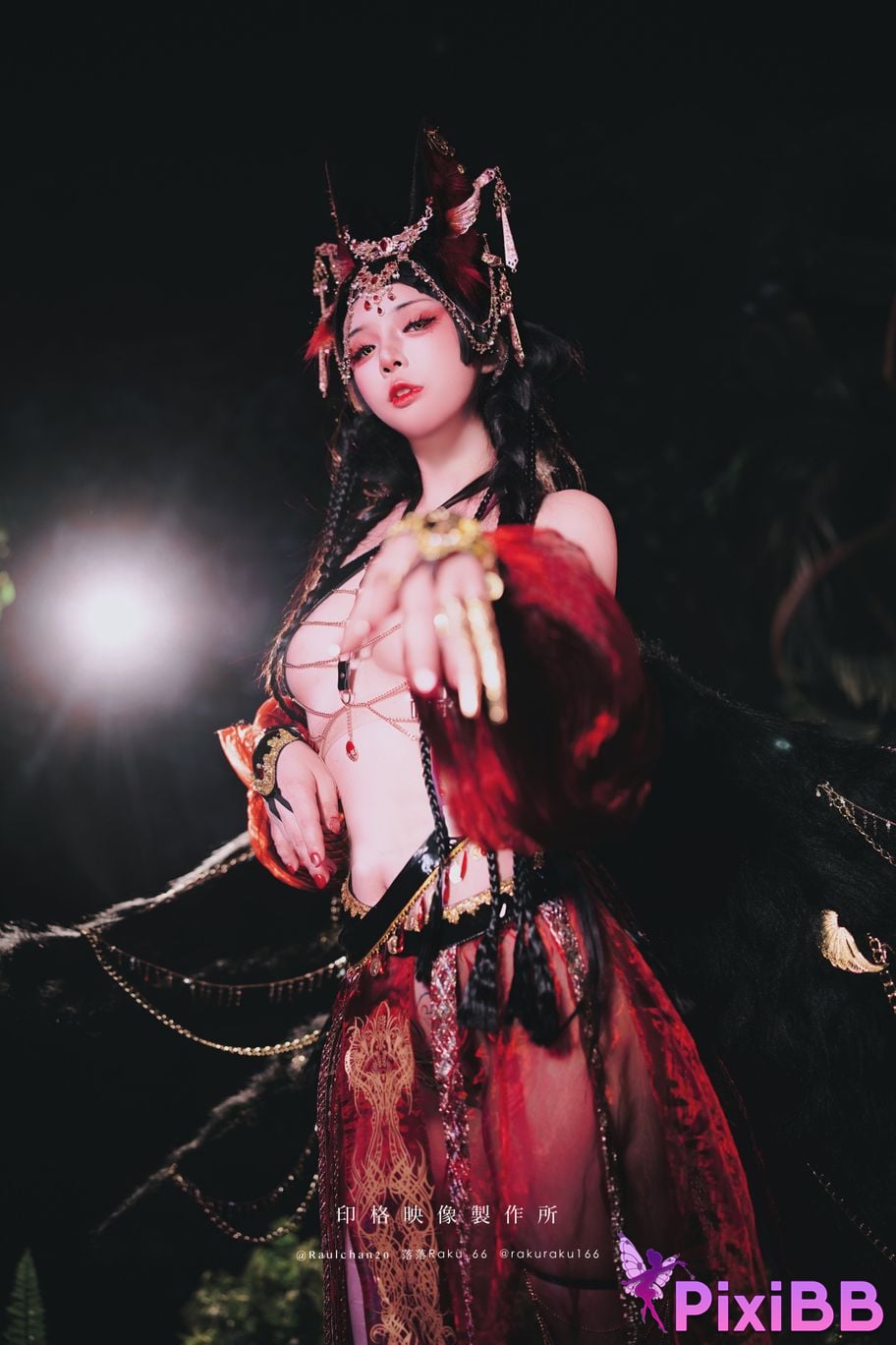 Cosplay Luoluo Raku Xiao An Shen Le PixiBB.COM 023