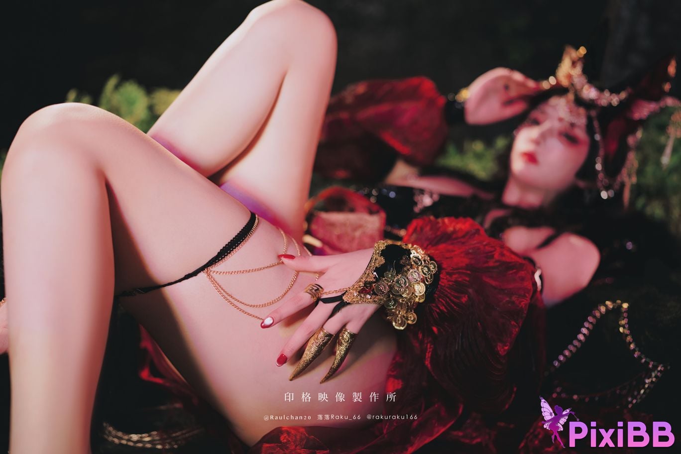 Cosplay Luoluo Raku Xiao An Shen Le PixiBB.COM 025