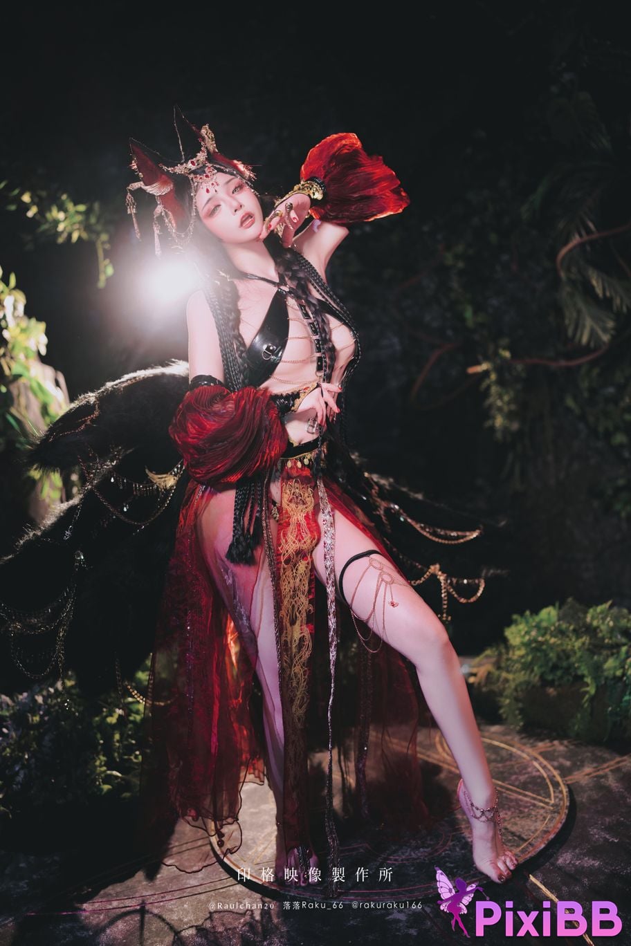 Cosplay Luoluo Raku Xiao An Shen Le PixiBB.COM 027