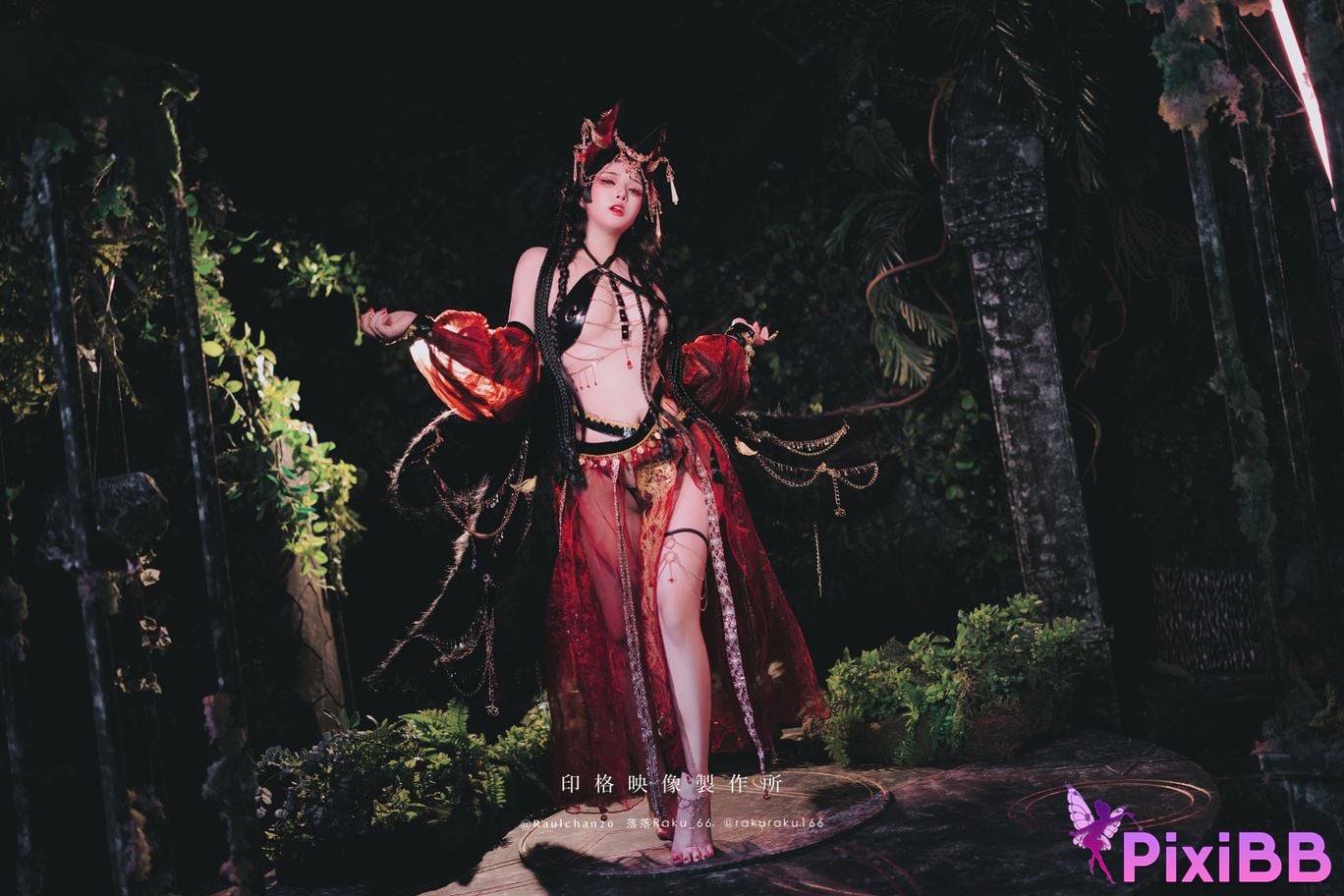 Cosplay Luoluo Raku Xiao An Shen Le PixiBB.COM 028