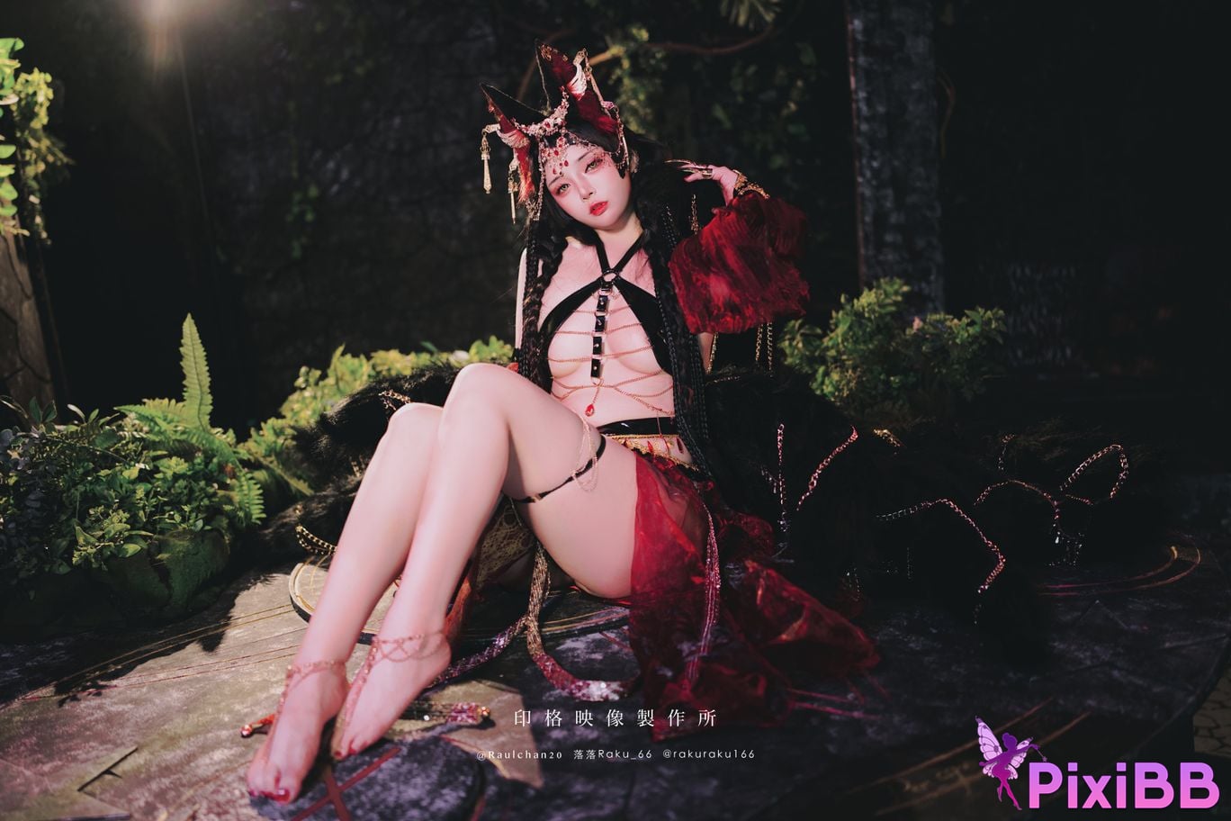 Cosplay Luoluo Raku Xiao An Shen Le PixiBB.COM 029