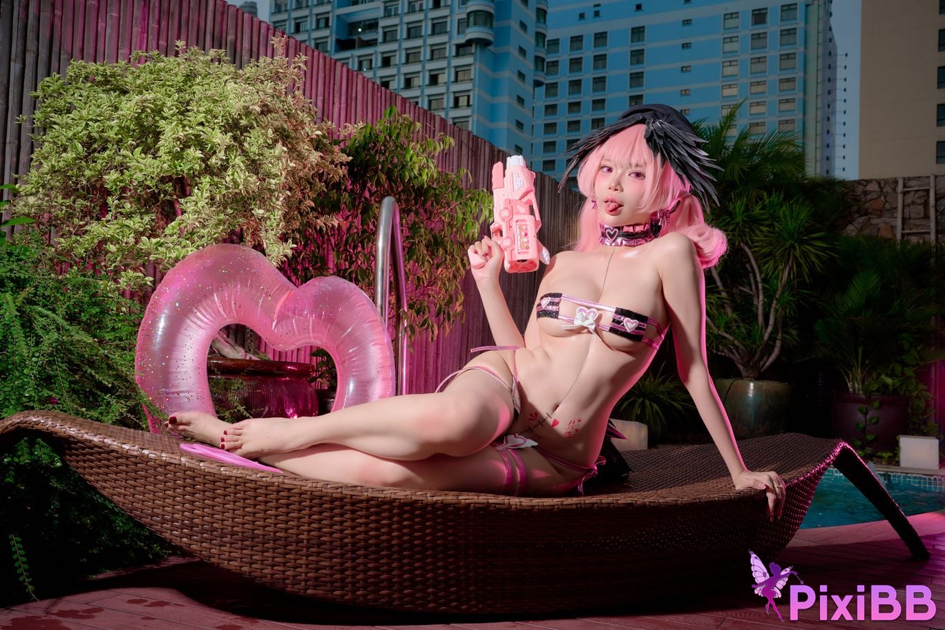 Cosplay ZinieQ Blue Archive Koharu PixiBB.COM 009