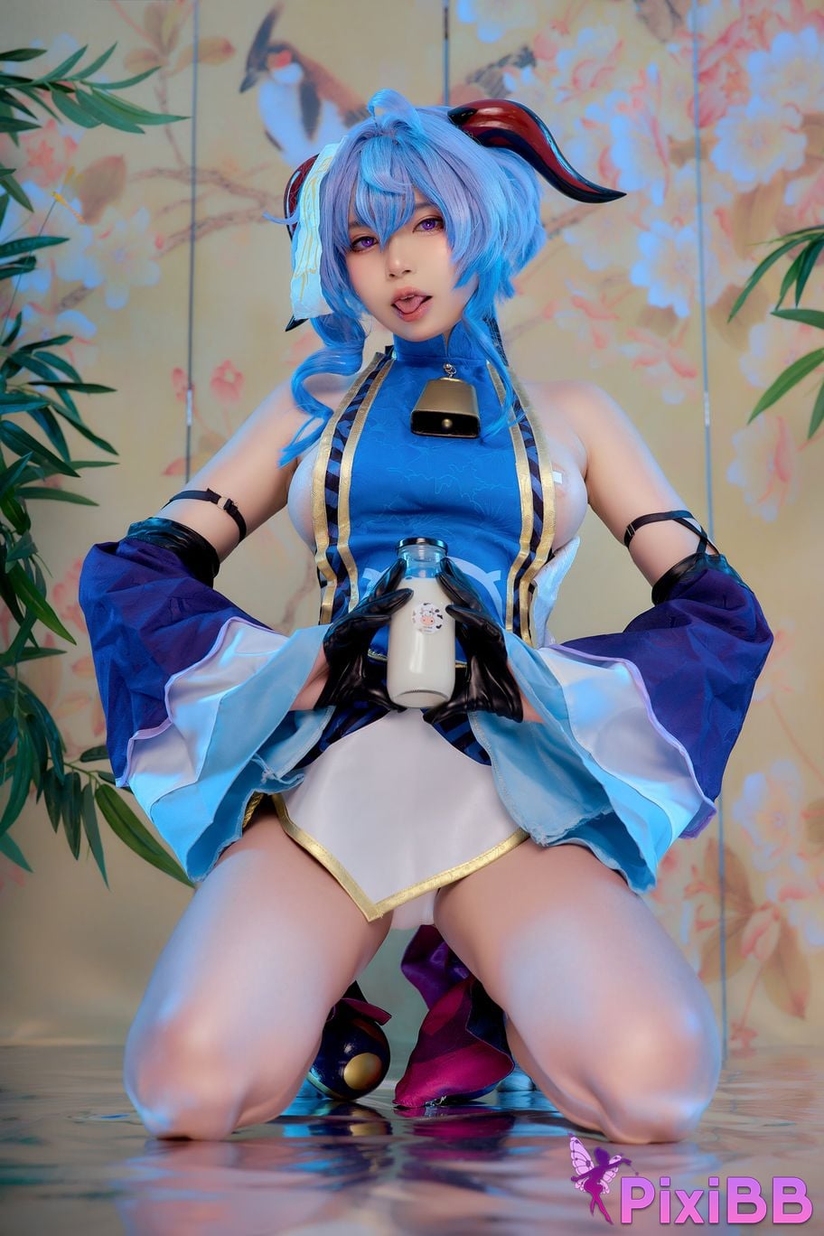 Cosplay ZinieQ Ganyu Jiangshi PixiBB.COM 007