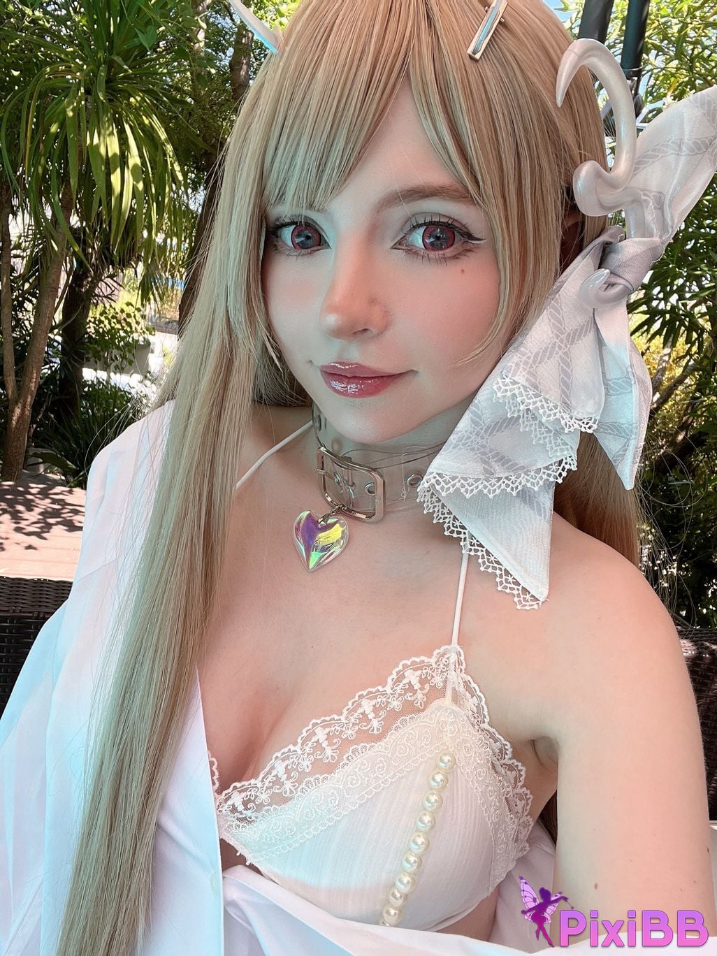 Cosplay Peach milky Viper Bikini PixiBB.COM 019