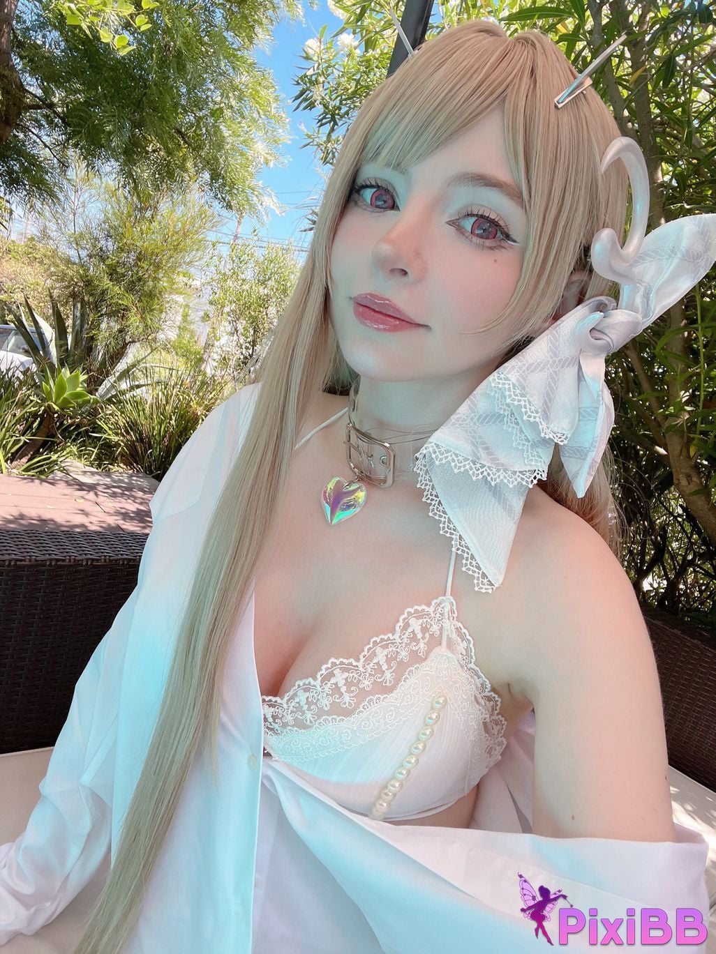 Cosplay Peach milky Viper Bikini PixiBB.COM 021