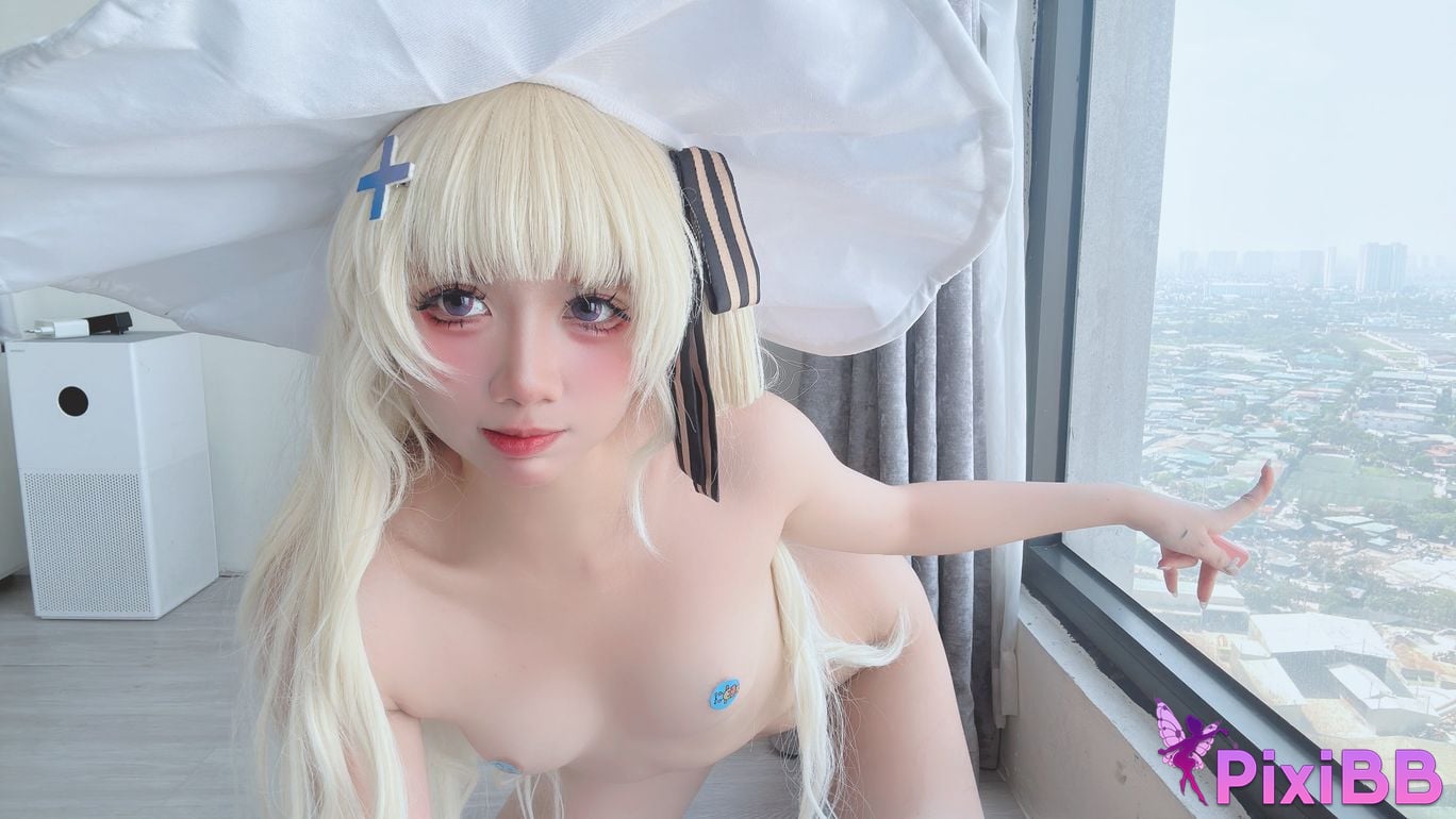 Cosplay PoppaChan Phoebe Wuthering Waves PixiBB.COM 093