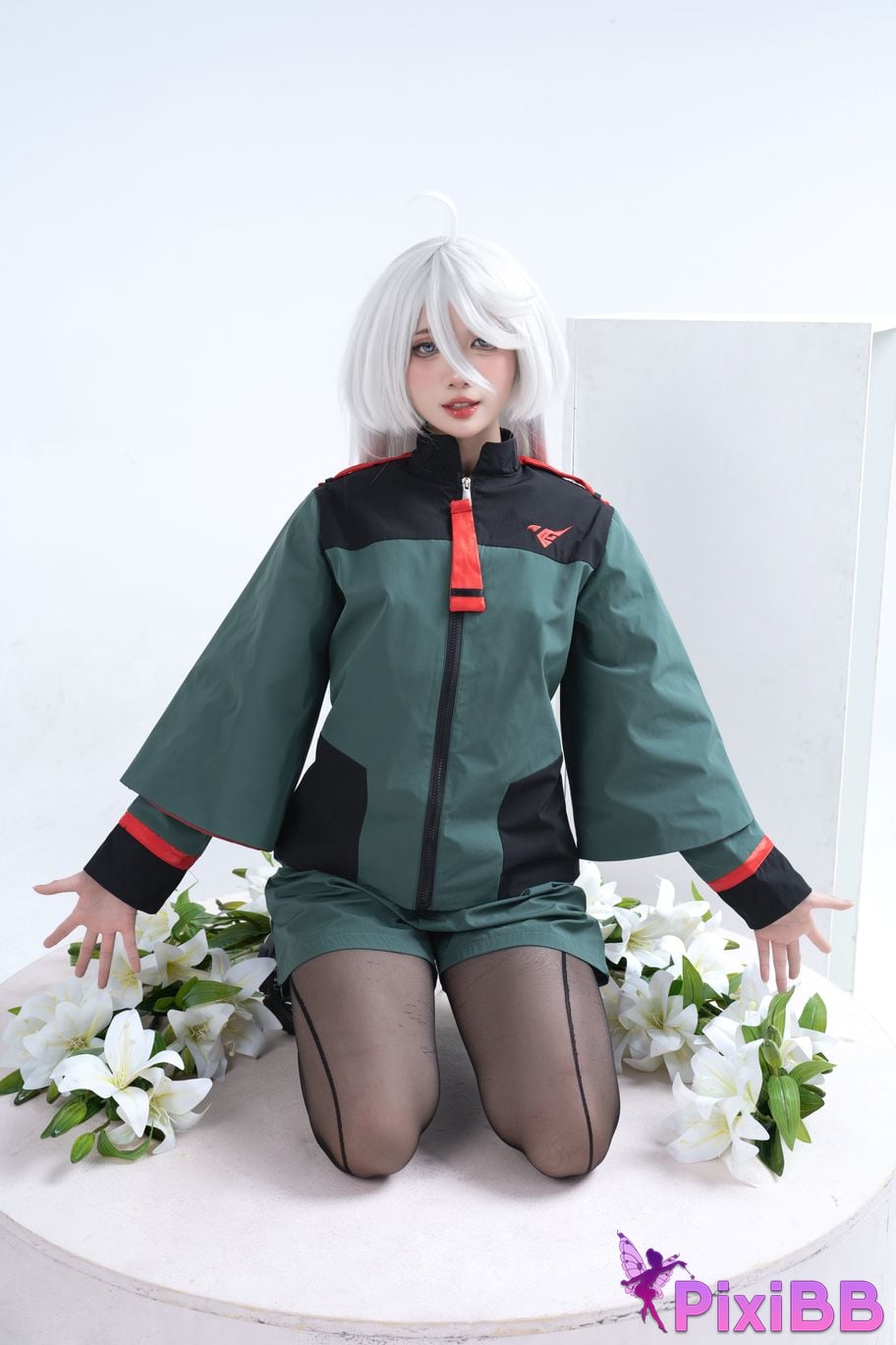 Cosplay PoppaChan Miorine The Gundam PixiBB.COM 003