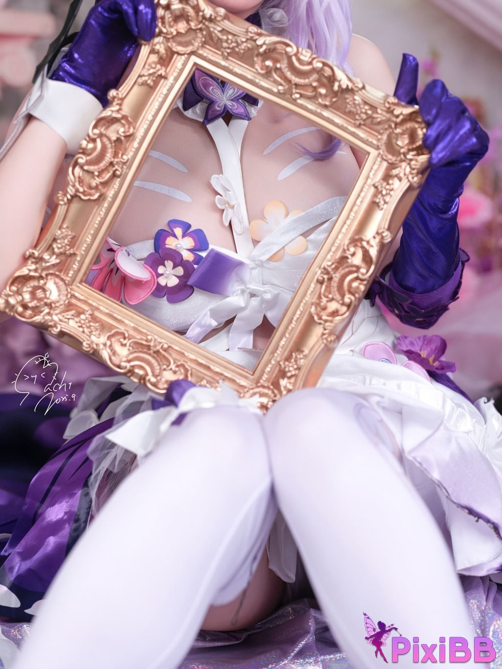 Cosplay Machi Ma Ji beng huai . xing qiong tie dao Underwear for the first place PixiBB.COM 004