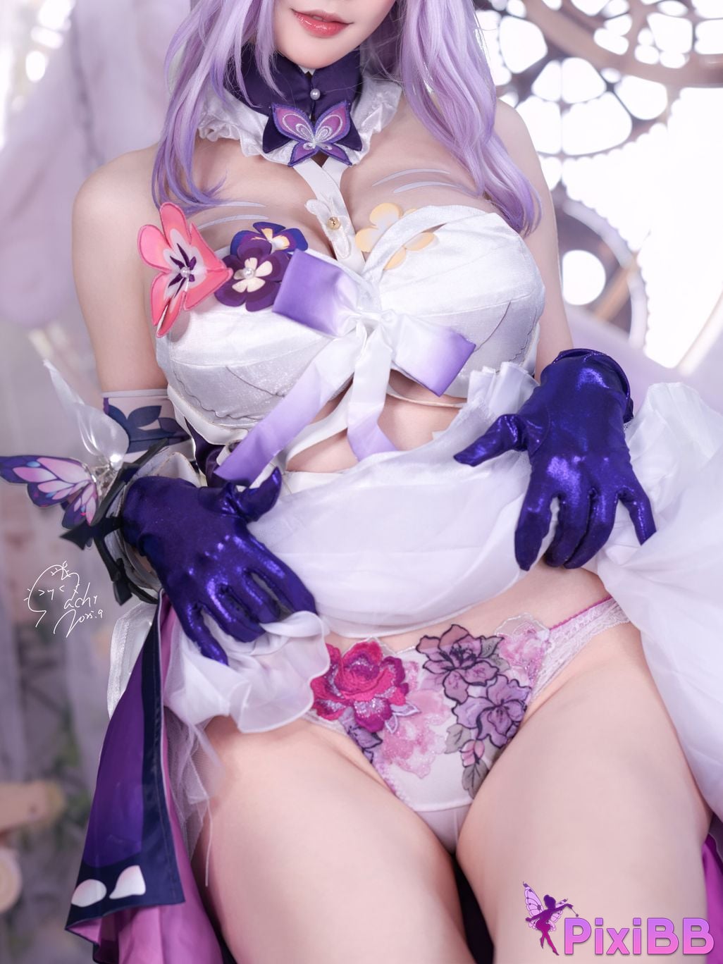 Cosplay Machi Ma Ji beng huai . xing qiong tie dao Underwear for the first place PixiBB.COM 007