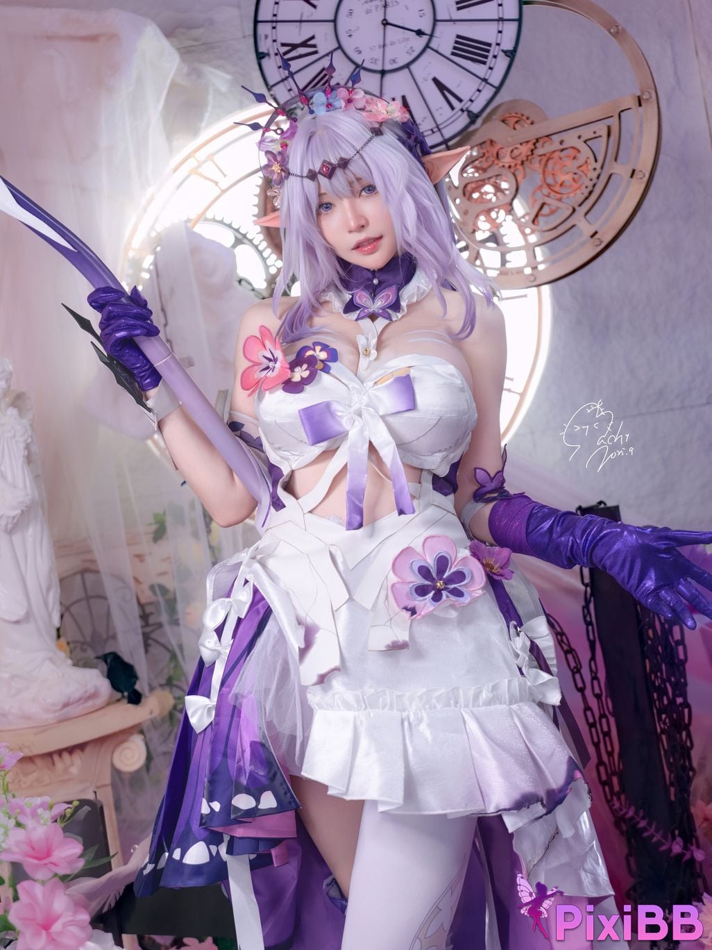 Cosplay Machi Ma Ji beng huai . xing qiong tie dao Underwear for the first place PixiBB.COM 030