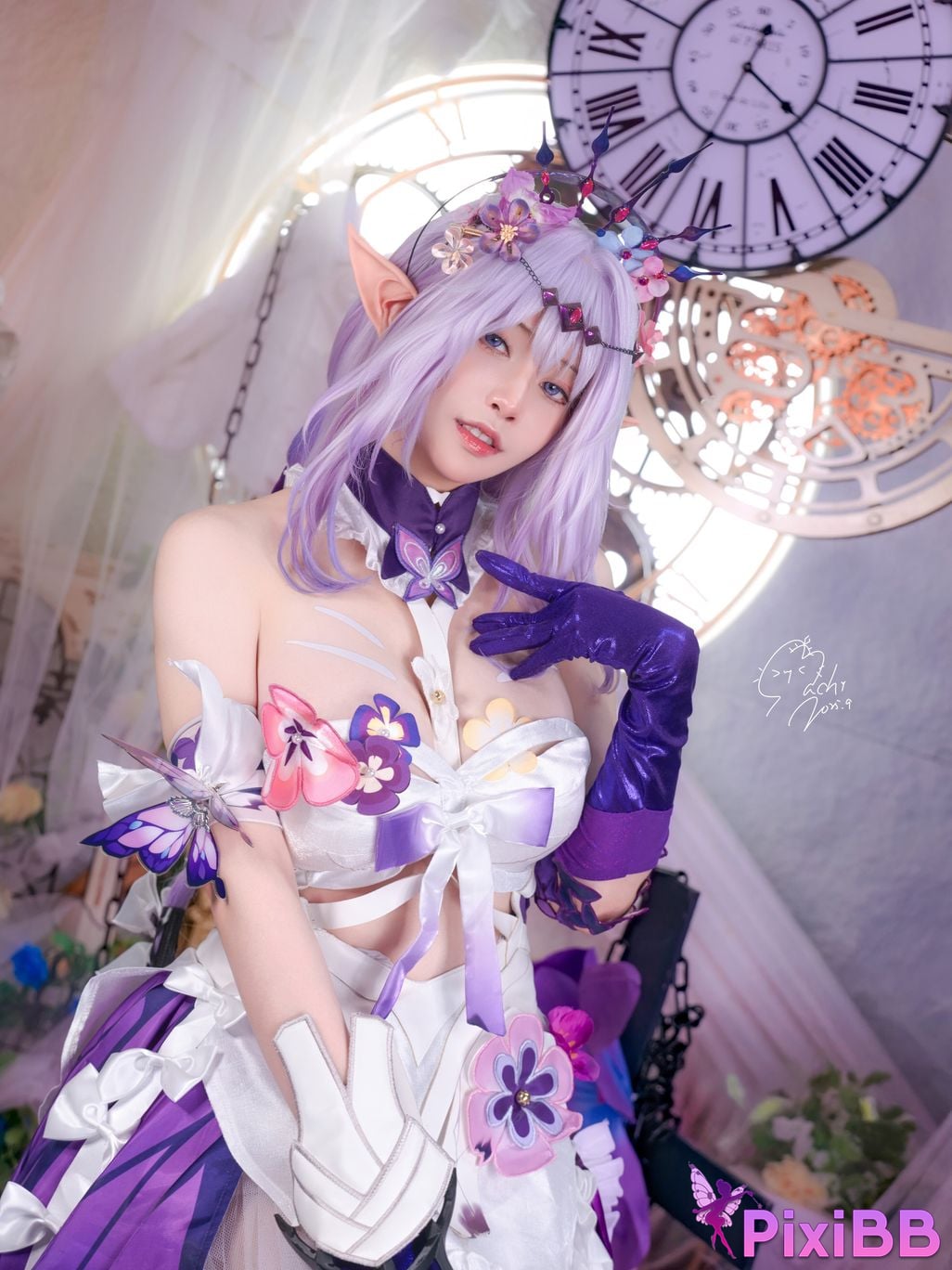 Cosplay Machi Ma Ji beng huai . xing qiong tie dao Underwear for the first place PixiBB.COM 032