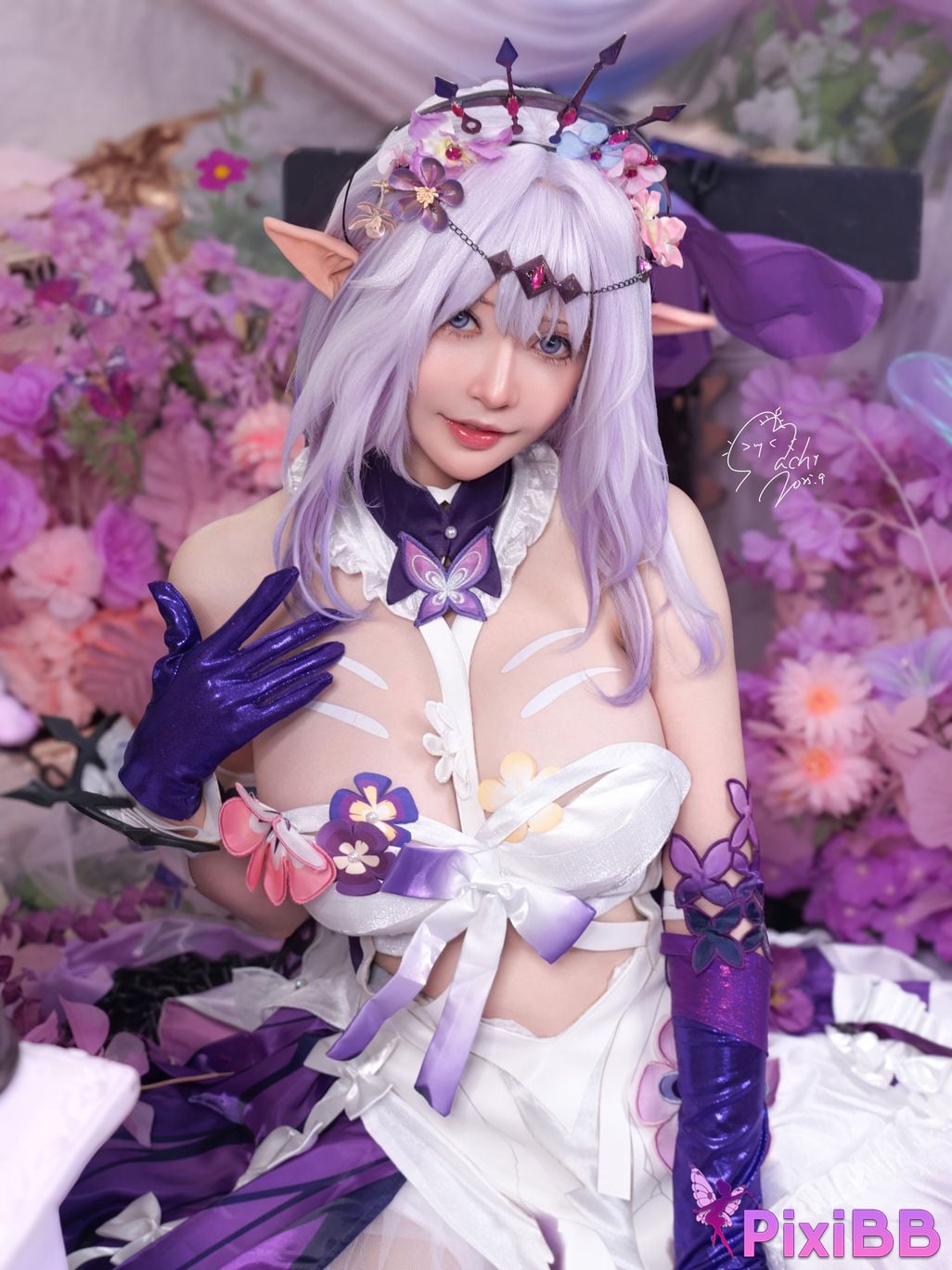 Cosplay Machi Ma Ji beng huai . xing qiong tie dao Underwear for the first place PixiBB.COM 033