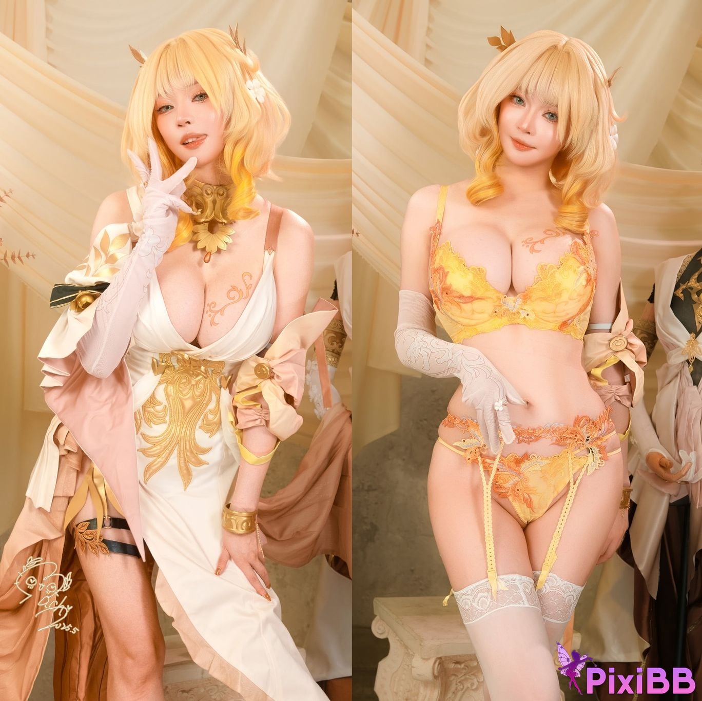 Cosplay Machi Ma Ji Aglaea PixiBB.COM 001