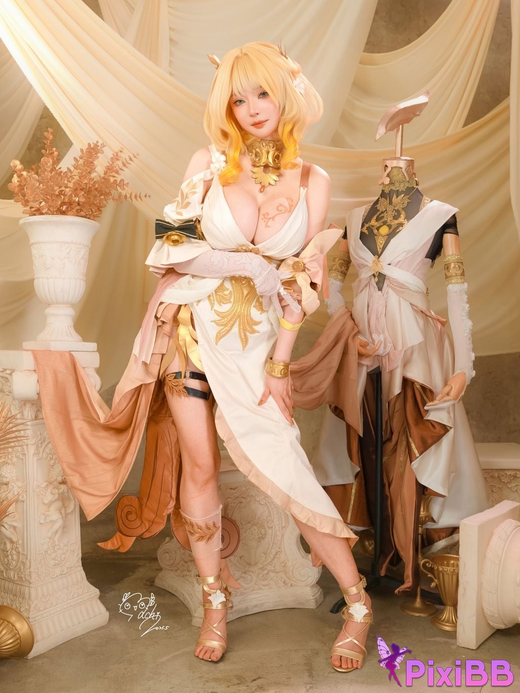 Cosplay Machi Ma Ji Aglaea PixiBB.COM 004