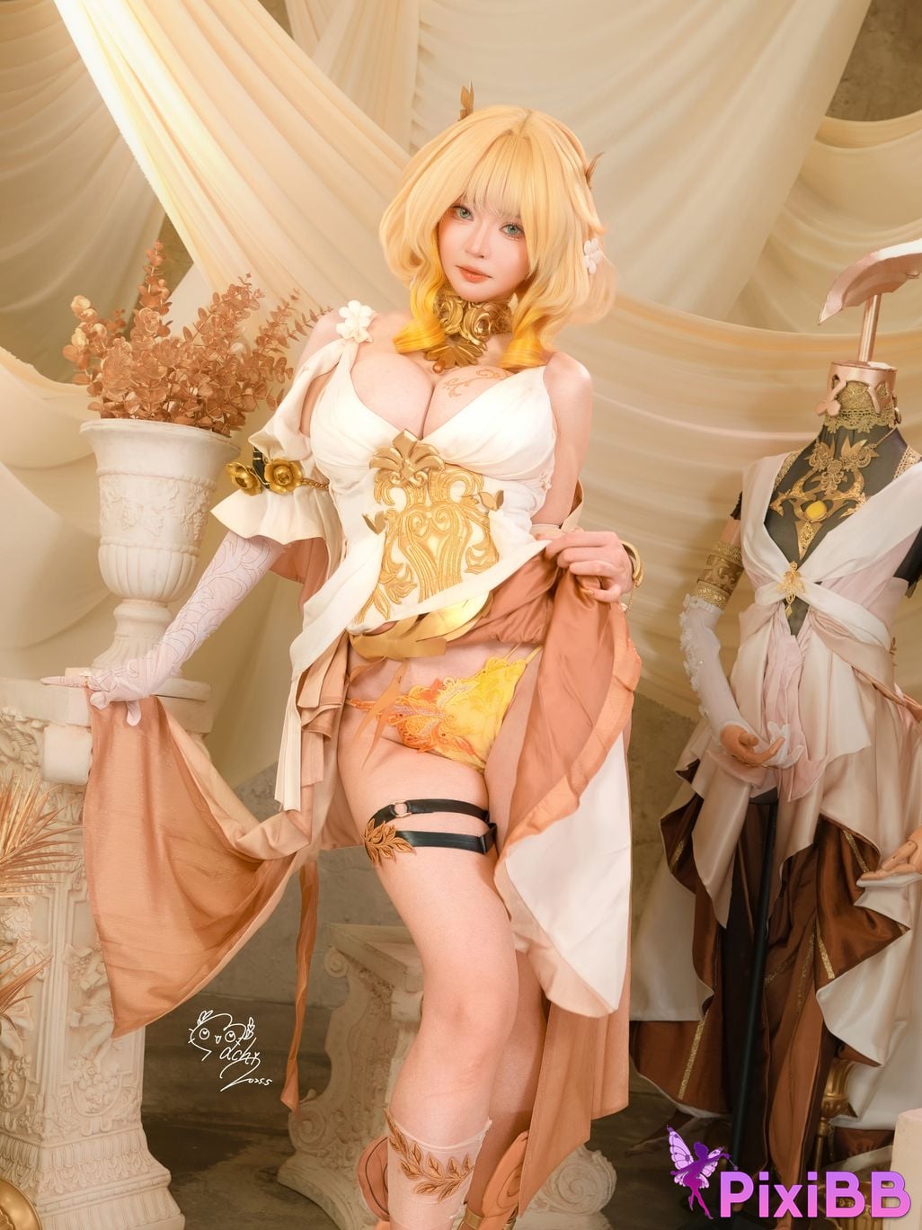 Cosplay Machi Ma Ji Aglaea PixiBB.COM 006