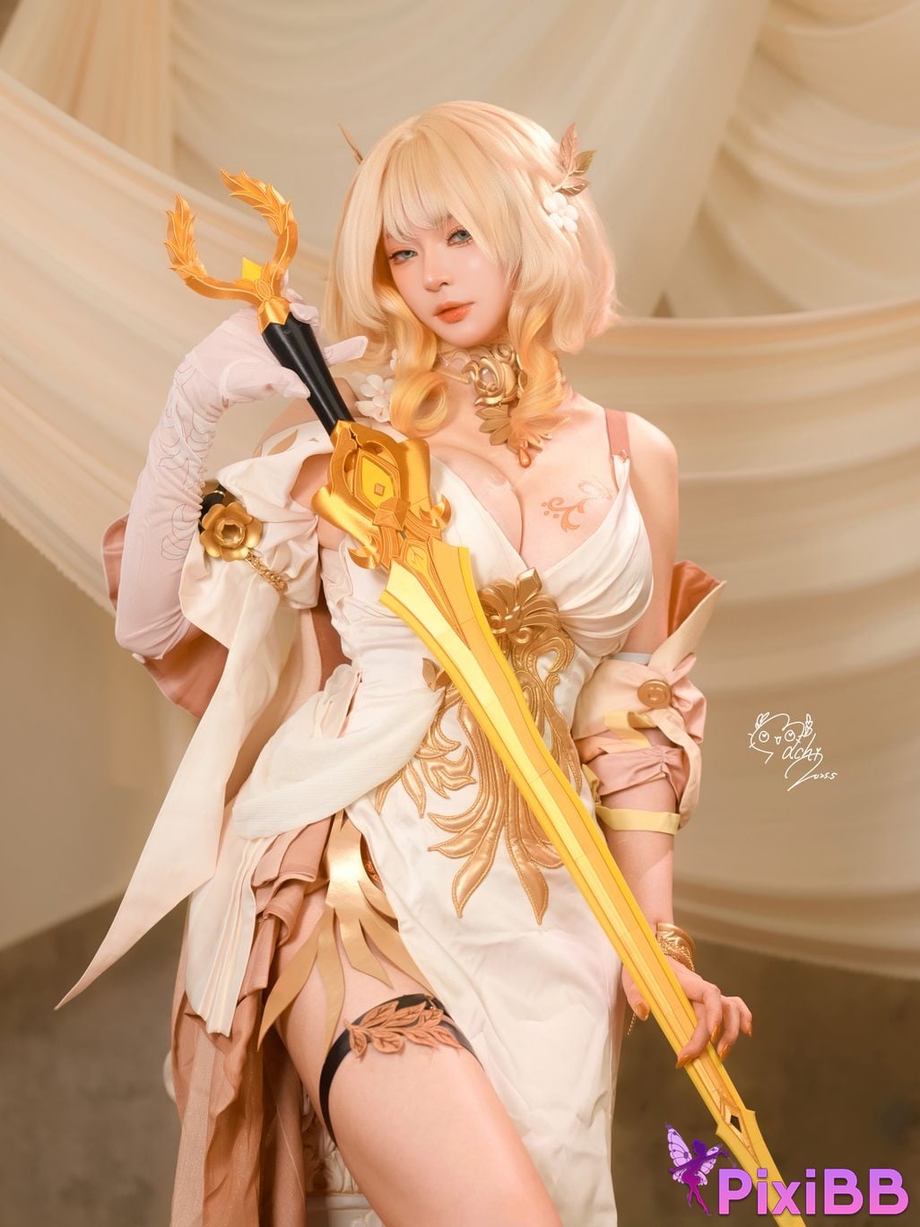 Cosplay Machi Ma Ji Aglaea PixiBB.COM 008