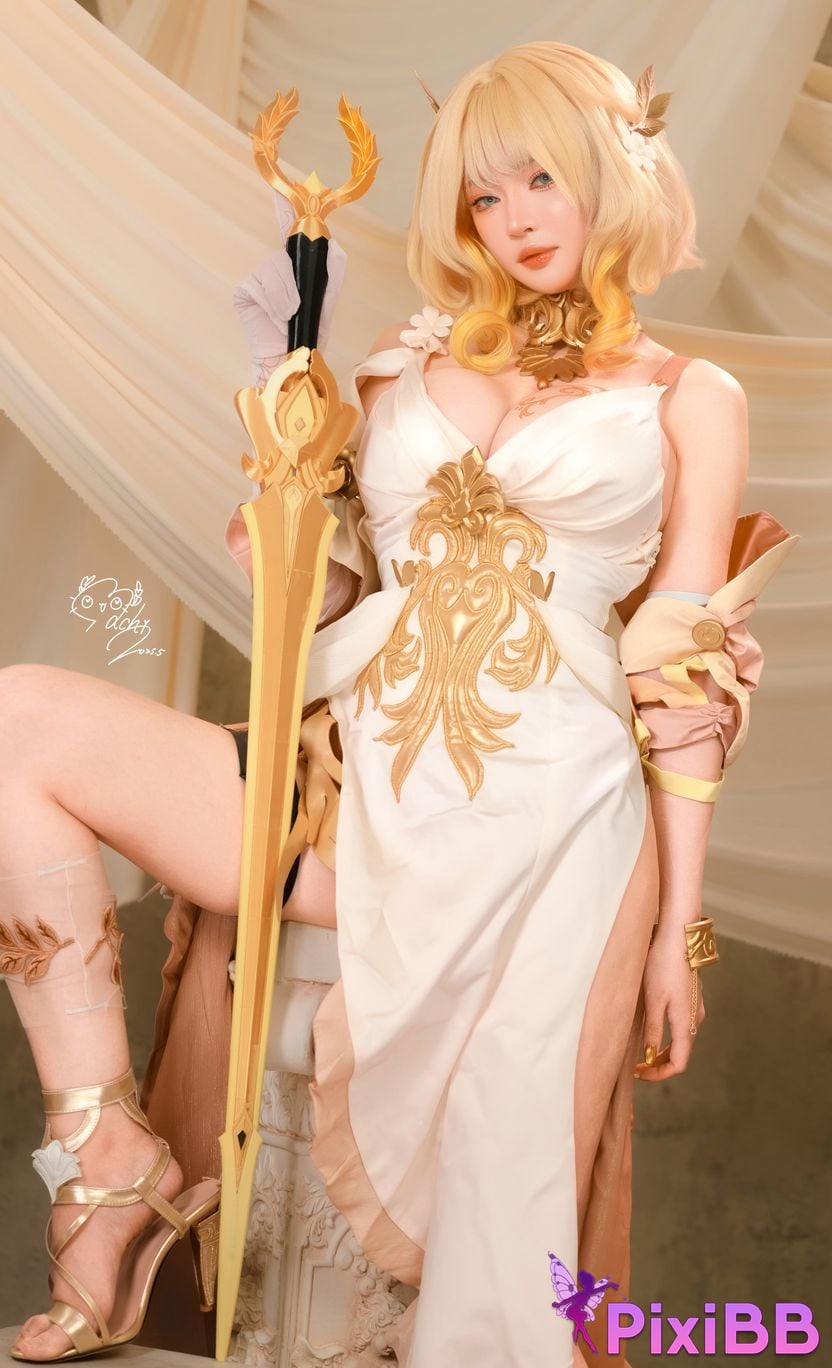 Cosplay Machi Ma Ji Aglaea PixiBB.COM 012