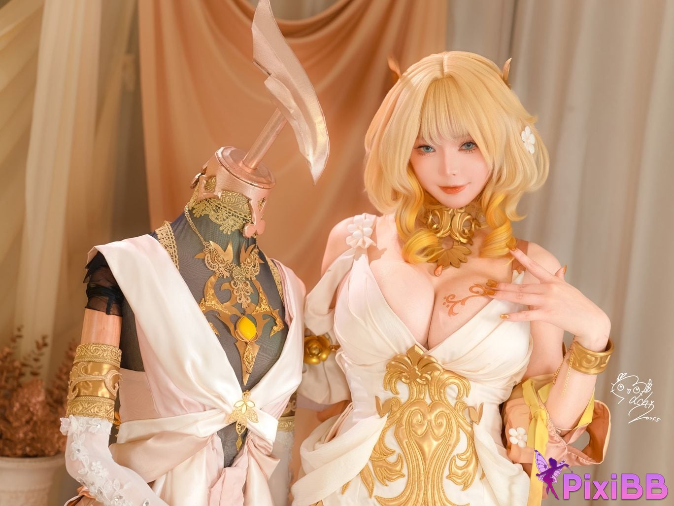 Cosplay Machi Ma Ji Aglaea PixiBB.COM 015