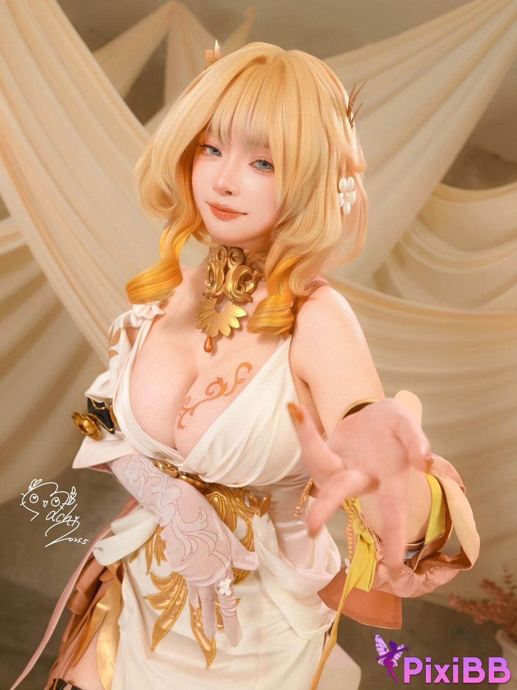 Cosplay Machi Ma Ji Aglaea PixiBB.COM 045