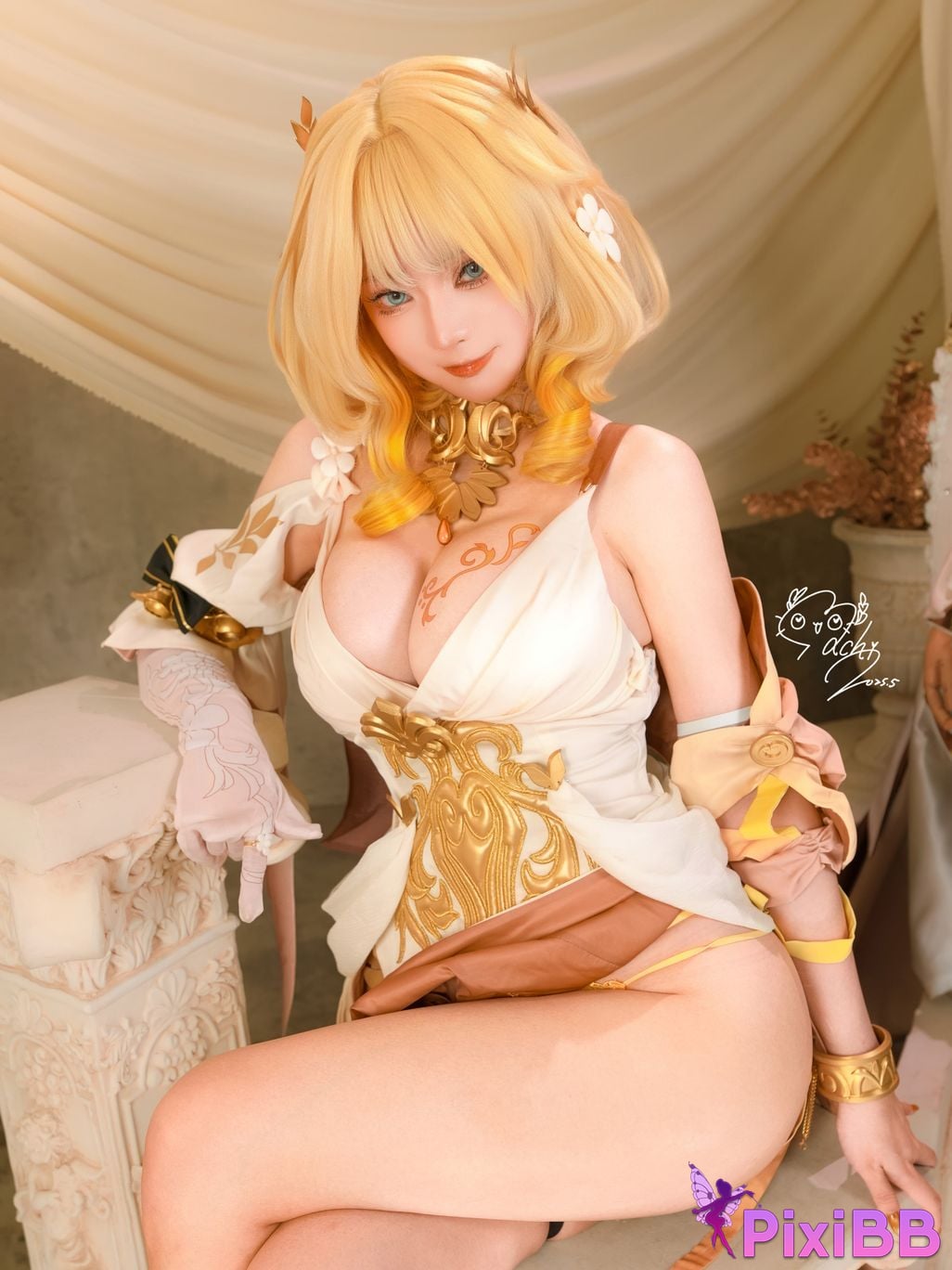 Cosplay Machi Ma Ji Aglaea PixiBB.COM 057