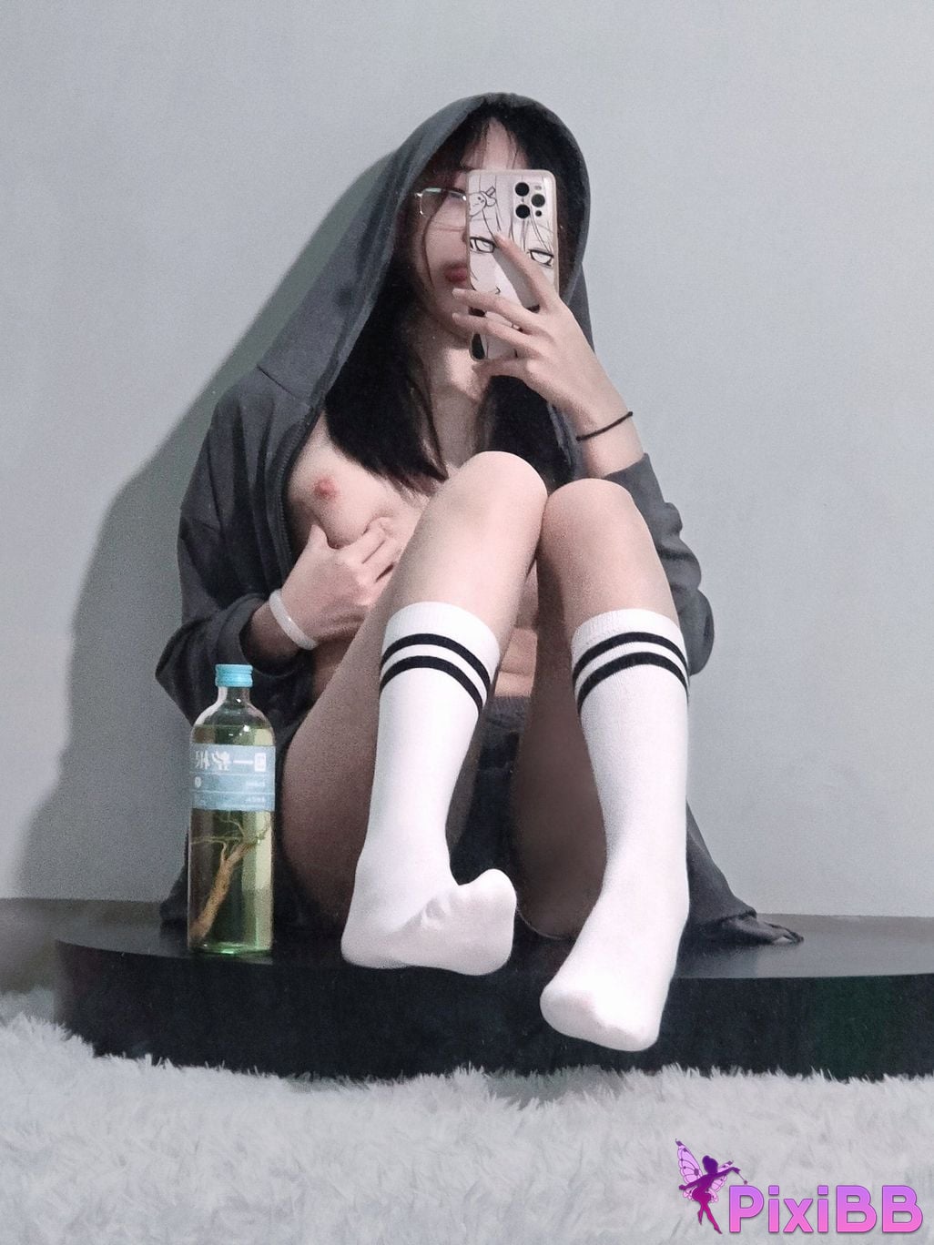 Cosplay Takahashi Chirin The latest three sets of Magic Dragon Black Jacket Gauze Hollow Fun PixiBB.COM 002