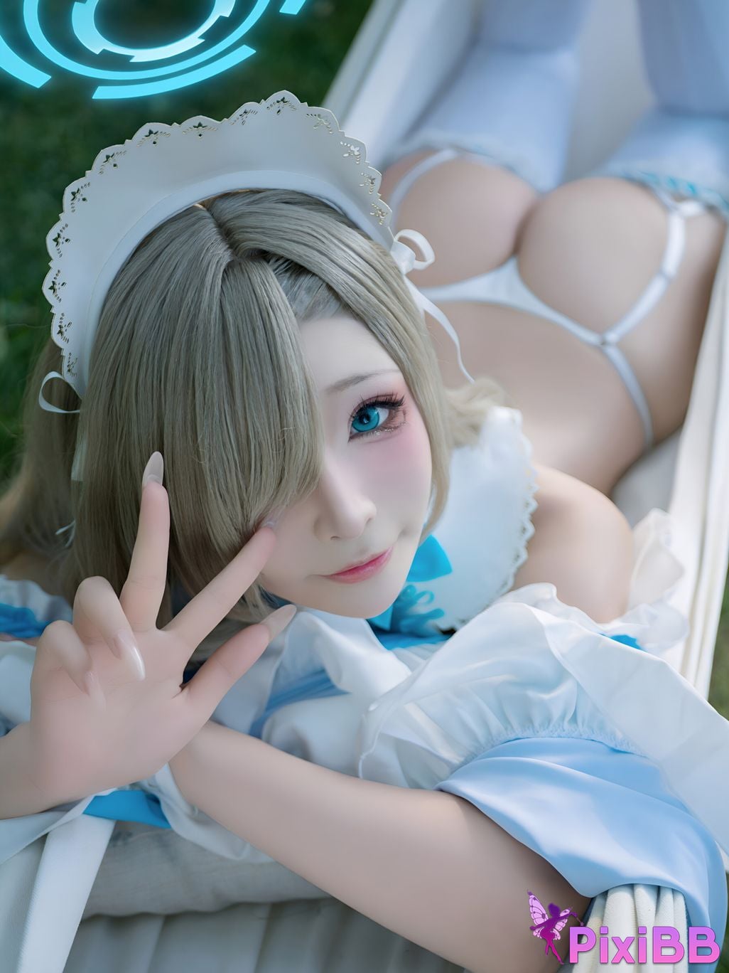 Cosplay yuuhui Yuhui Azure Archives Asuna Nose PixiBB.COM 080