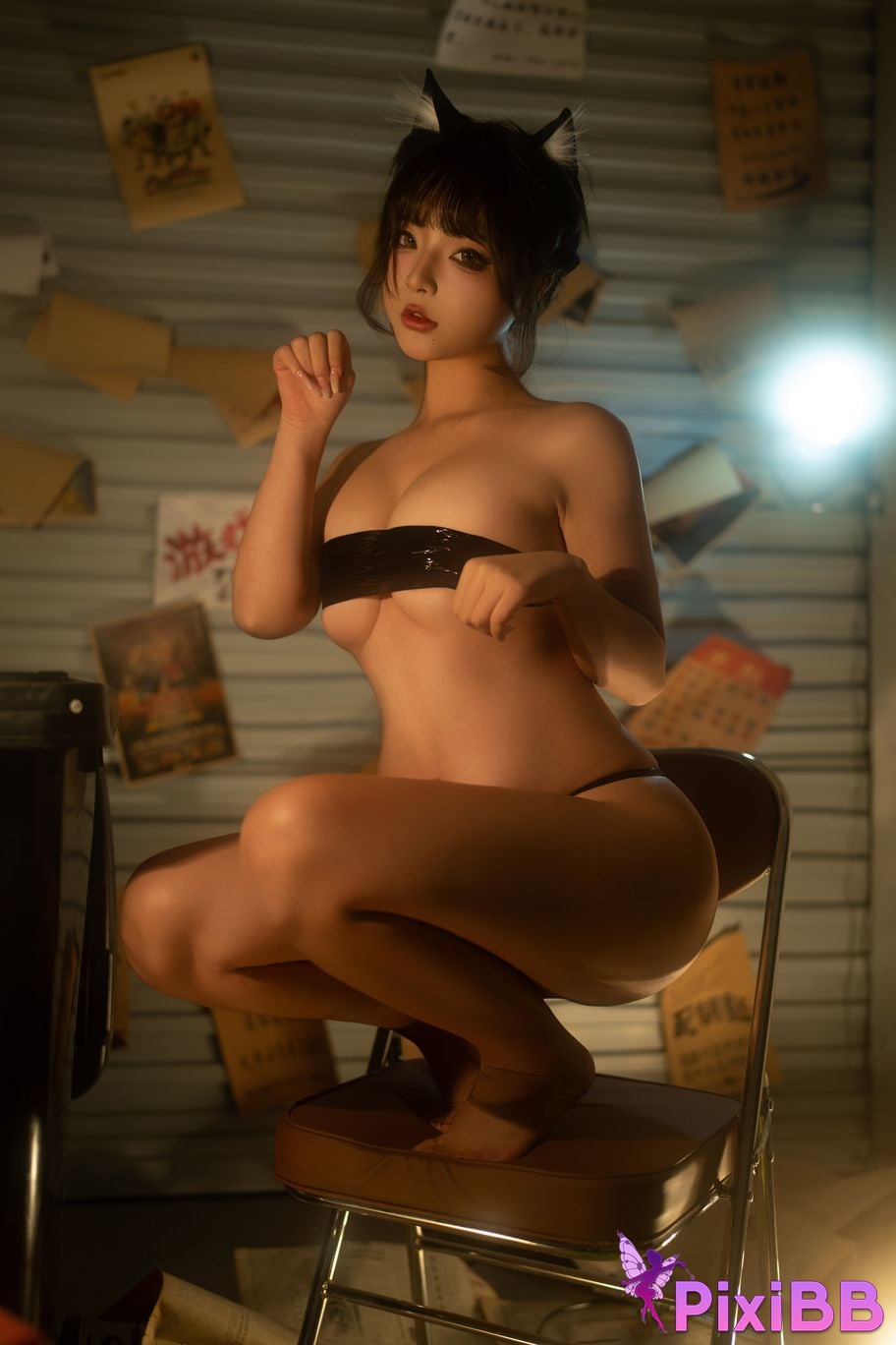 Cosplay yuuhui Yuhui Cat Catching PixiBB.COM 041