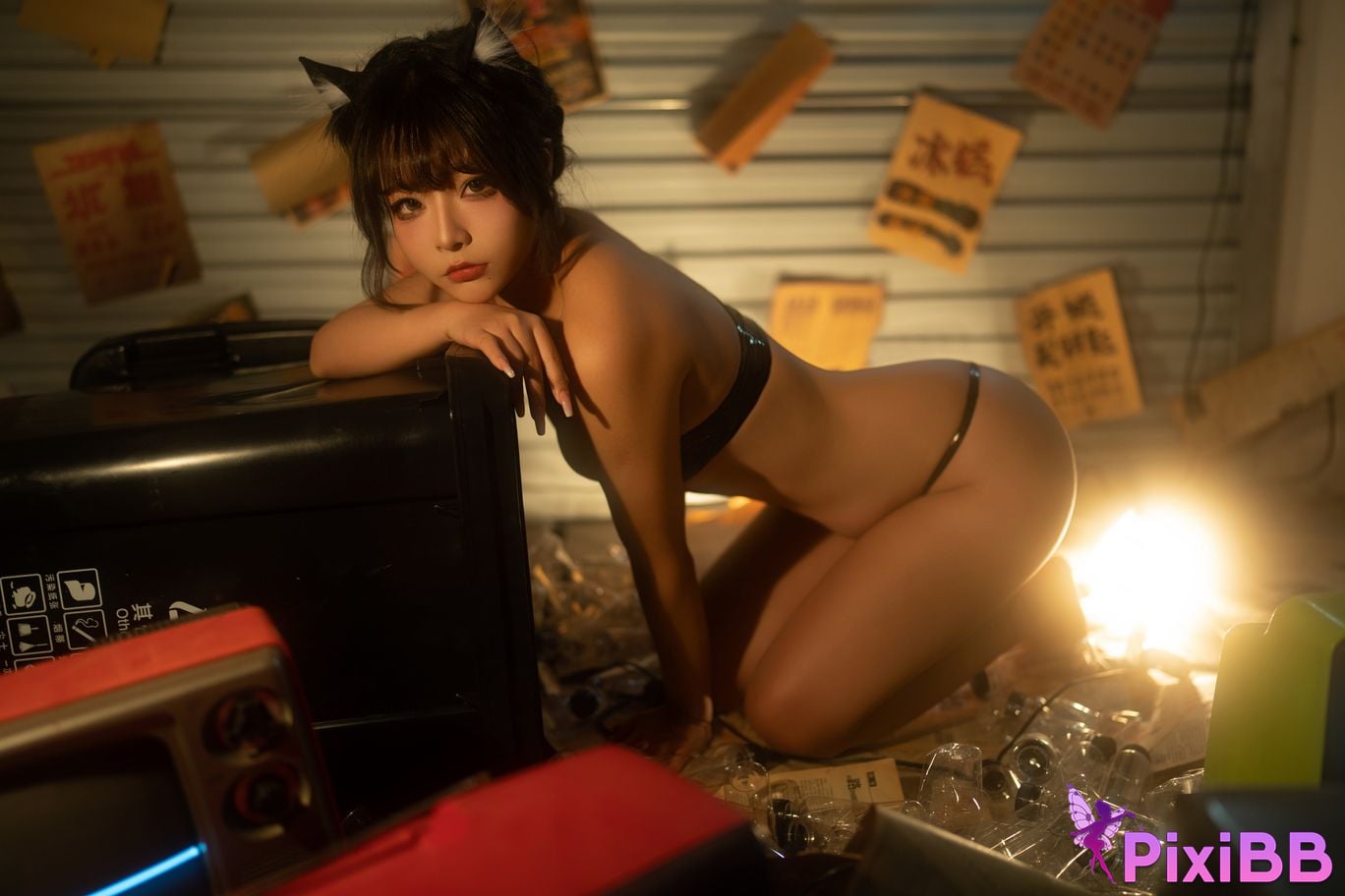 Cosplay yuuhui Yuhui Cat Catching PixiBB.COM 097