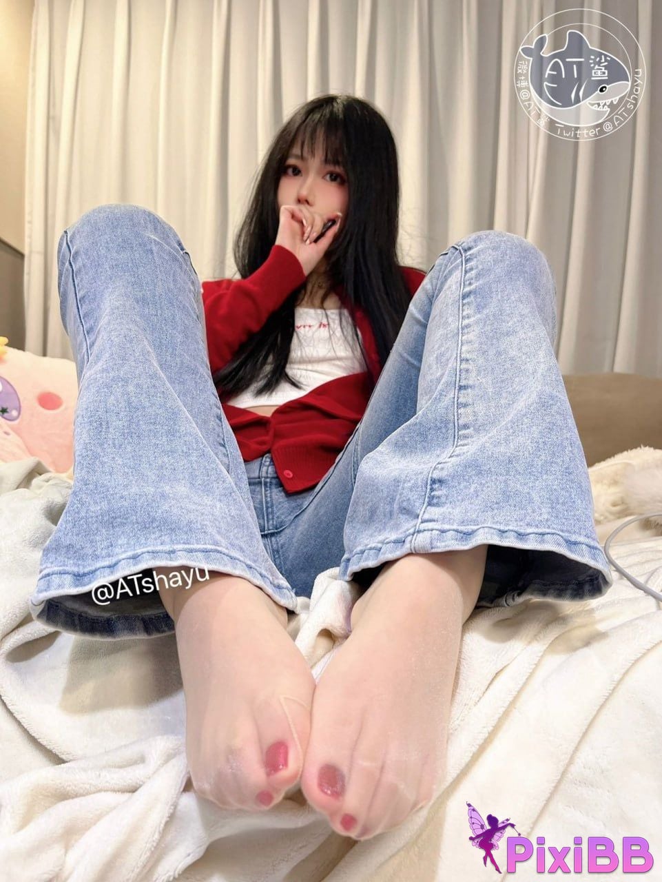 Cosplay AT Shark Christmas Girlfriend PixiBB.COM 018