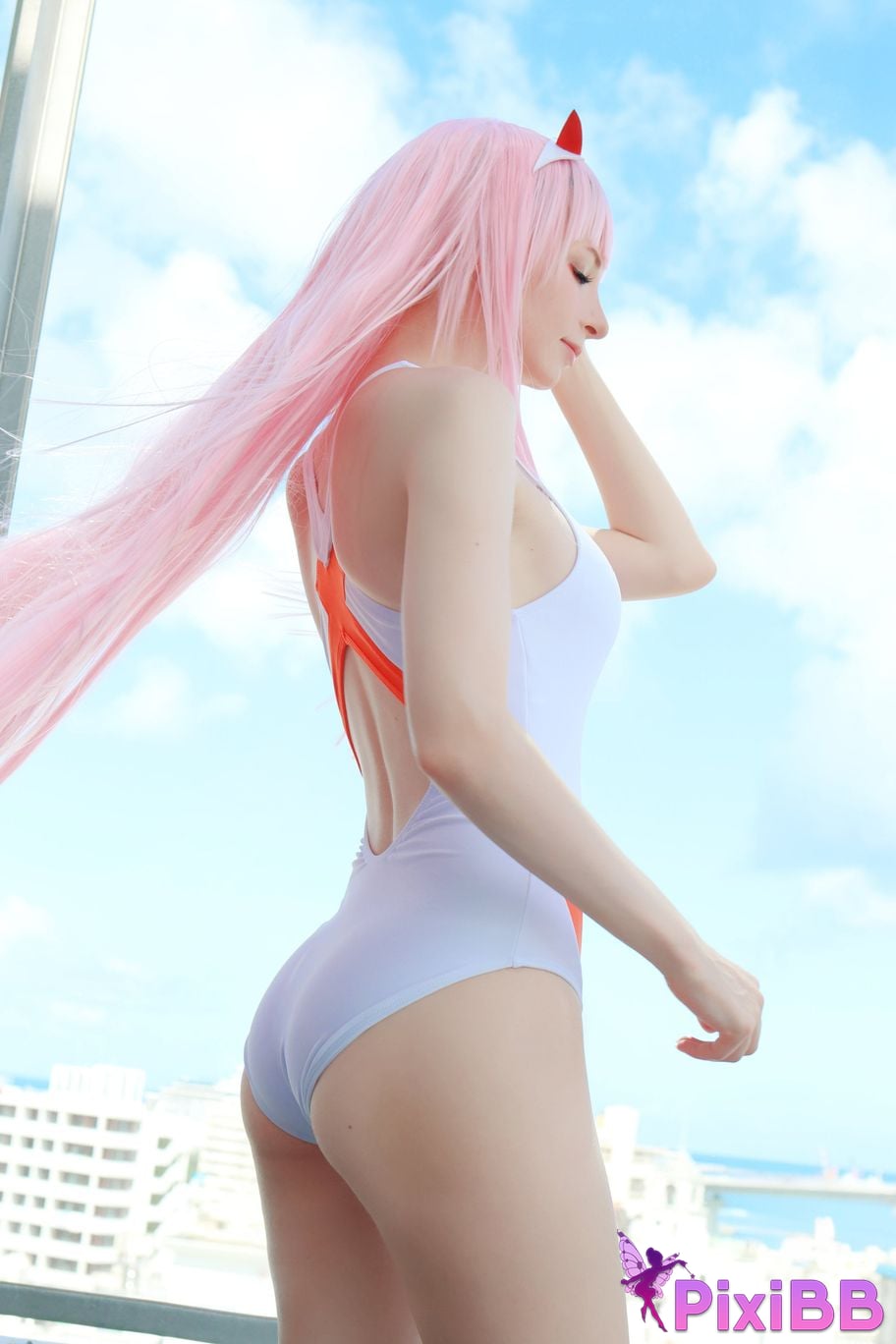 Cosplay Peach milky ZeroTwo PixiBB.COM 022