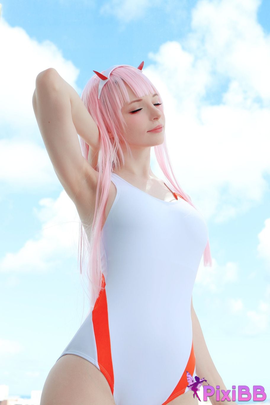 Cosplay Peach milky ZeroTwo PixiBB.COM 024