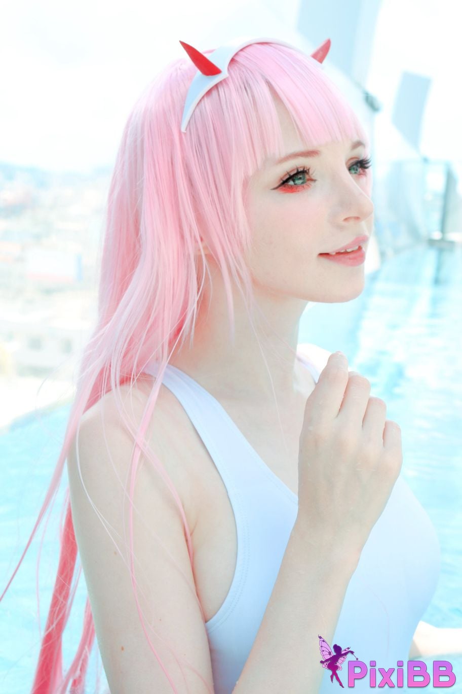 Cosplay Peach milky ZeroTwo PixiBB.COM 025