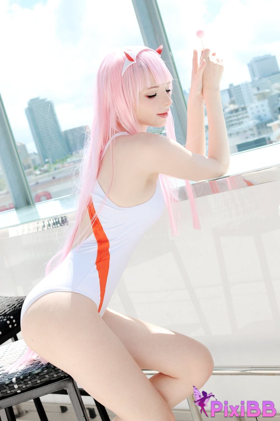 Cosplay Peach milky ZeroTwo PixiBB.COM 026