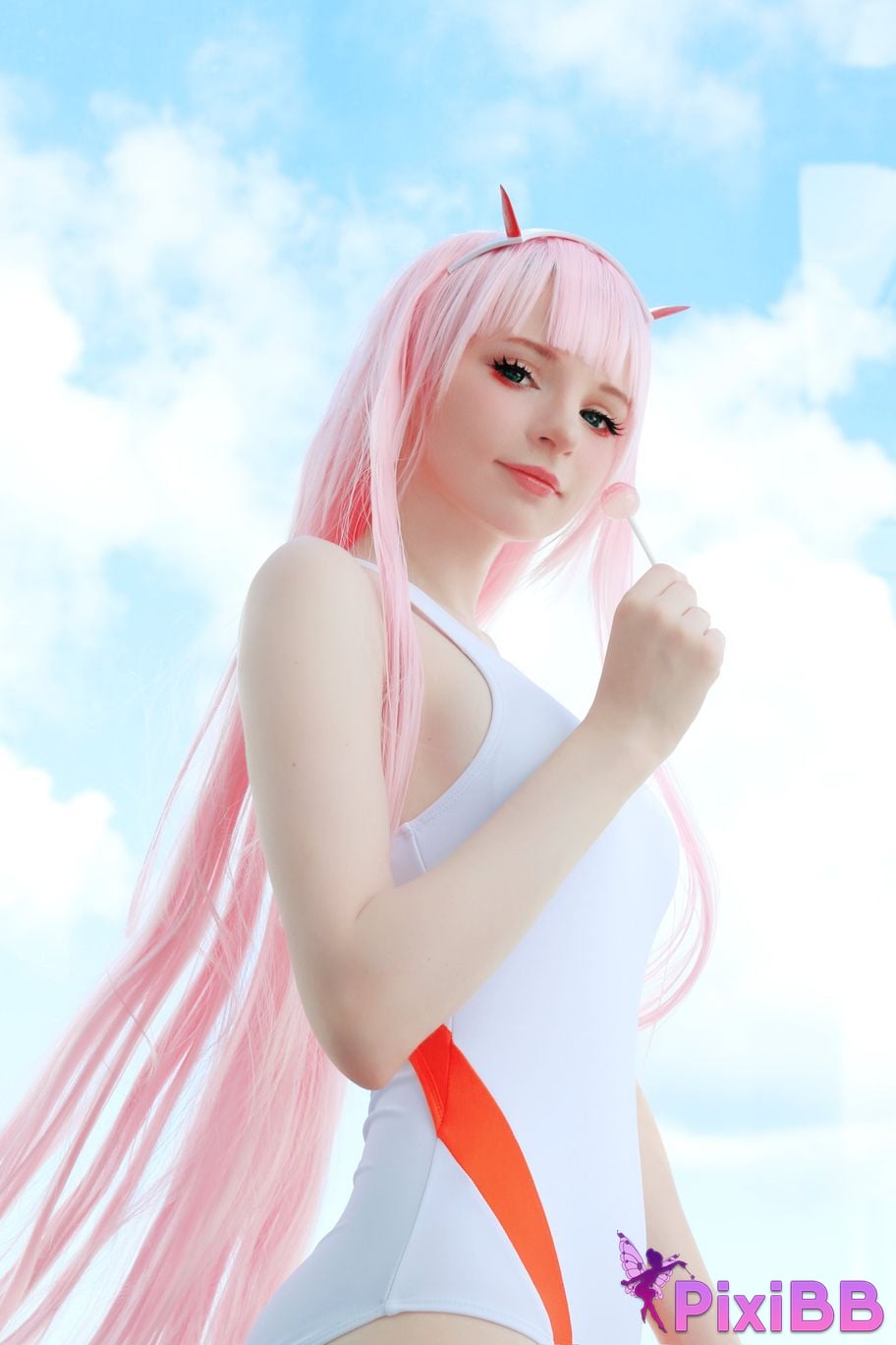 Cosplay Peach milky ZeroTwo PixiBB.COM 028