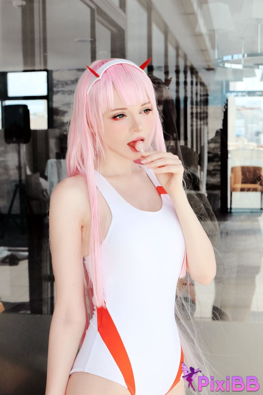 Cosplay Peach milky ZeroTwo PixiBB.COM 029